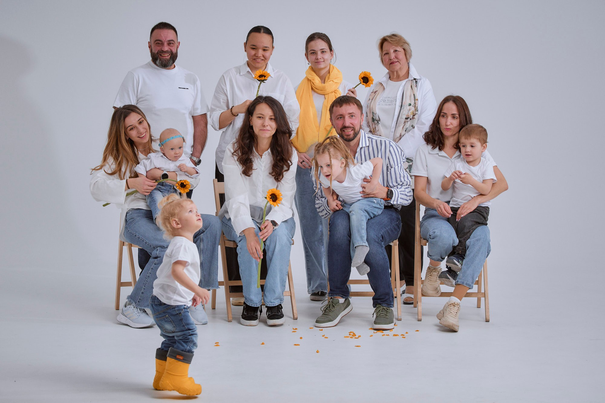 Съемка в студии. Фотограф