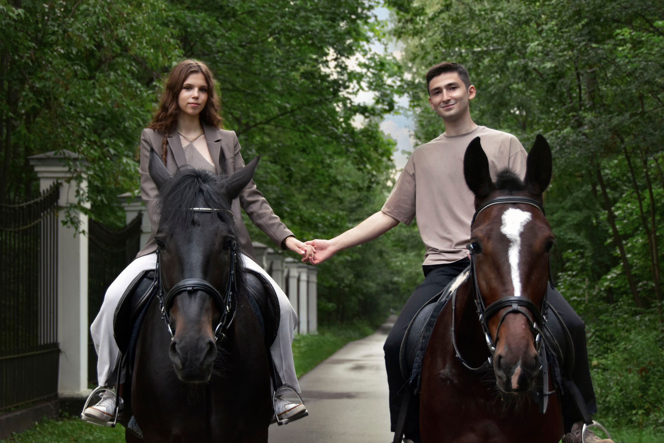 Мария и Аслан. Конный фотограф Москва