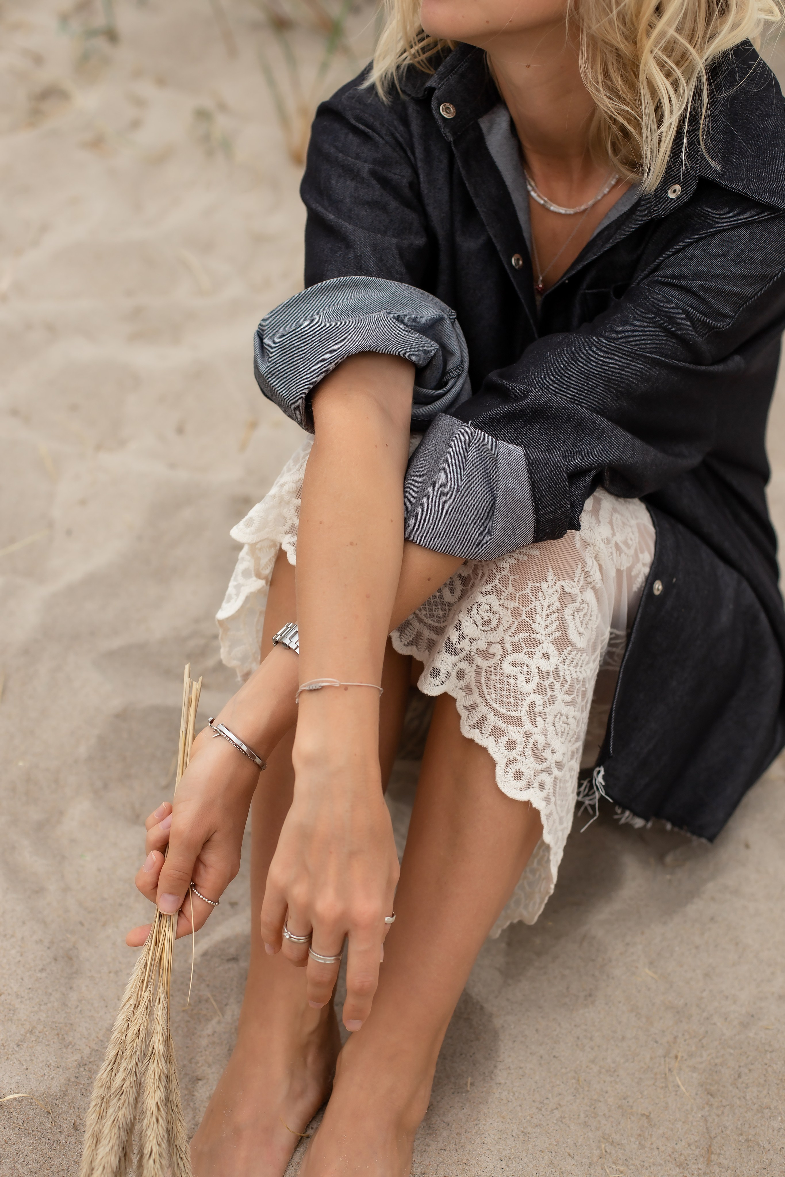 Вера в Янтарном. Перед дождем. Фотограф в Калининграде Решетникова Алина