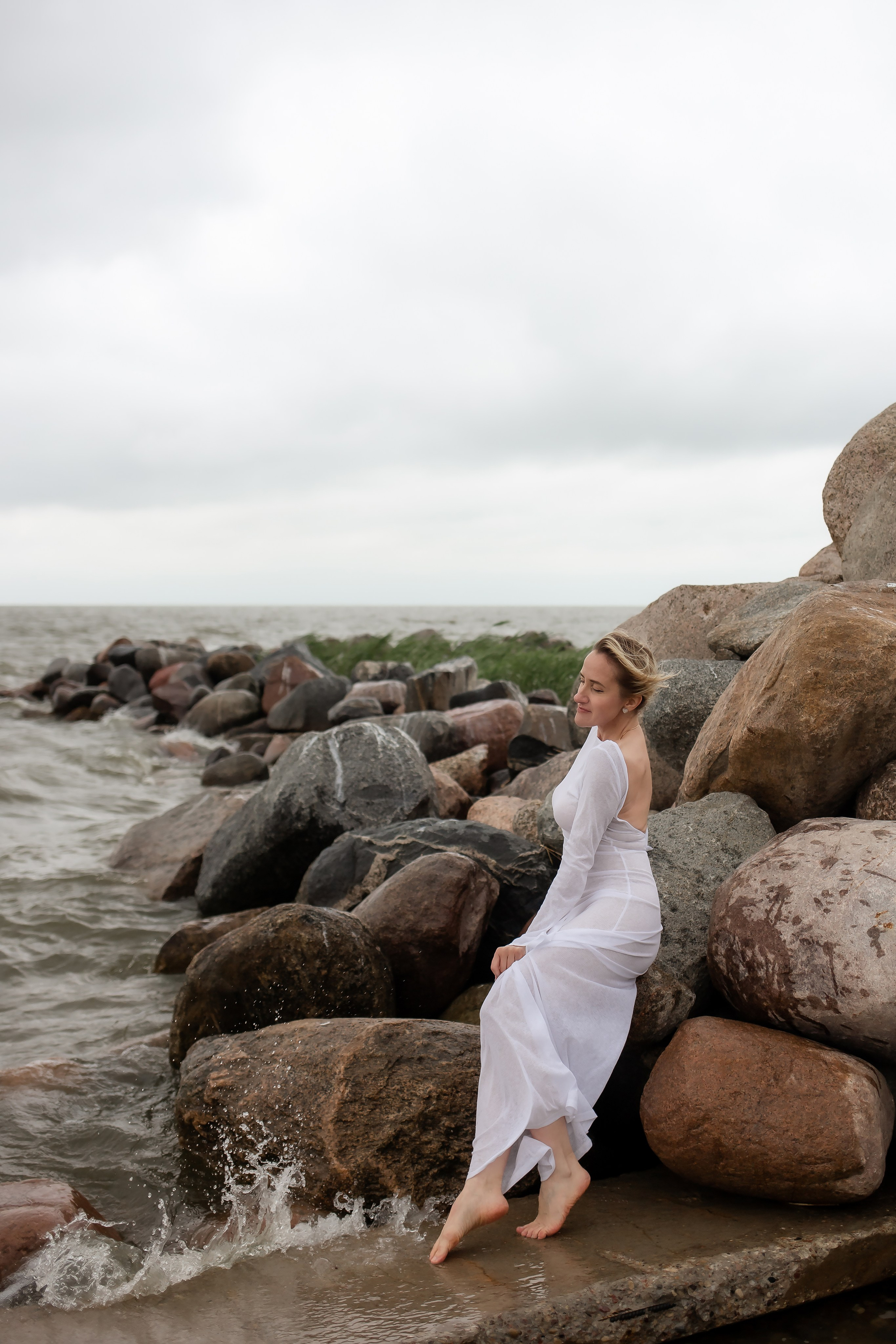 Катя. Маяк в Заливино. Фотограф в Калининграде Решетникова Алина