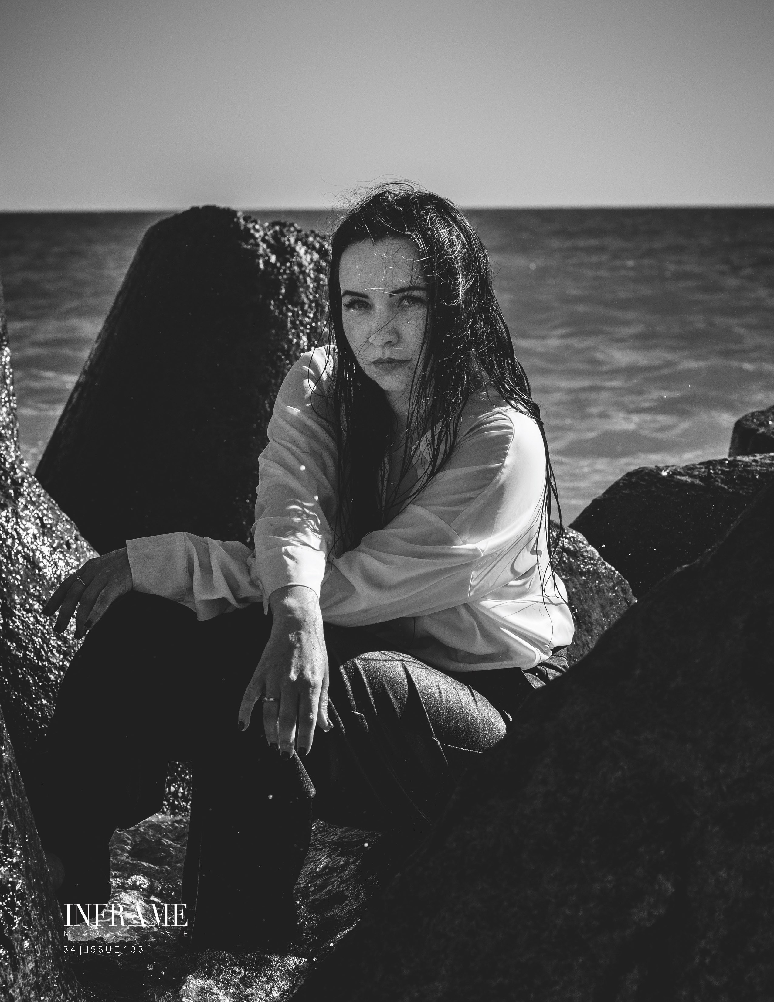 Публикация фотосессии в журнале в выпуске черное и белое. Фотограф в Сочи | Щербакова Дарья