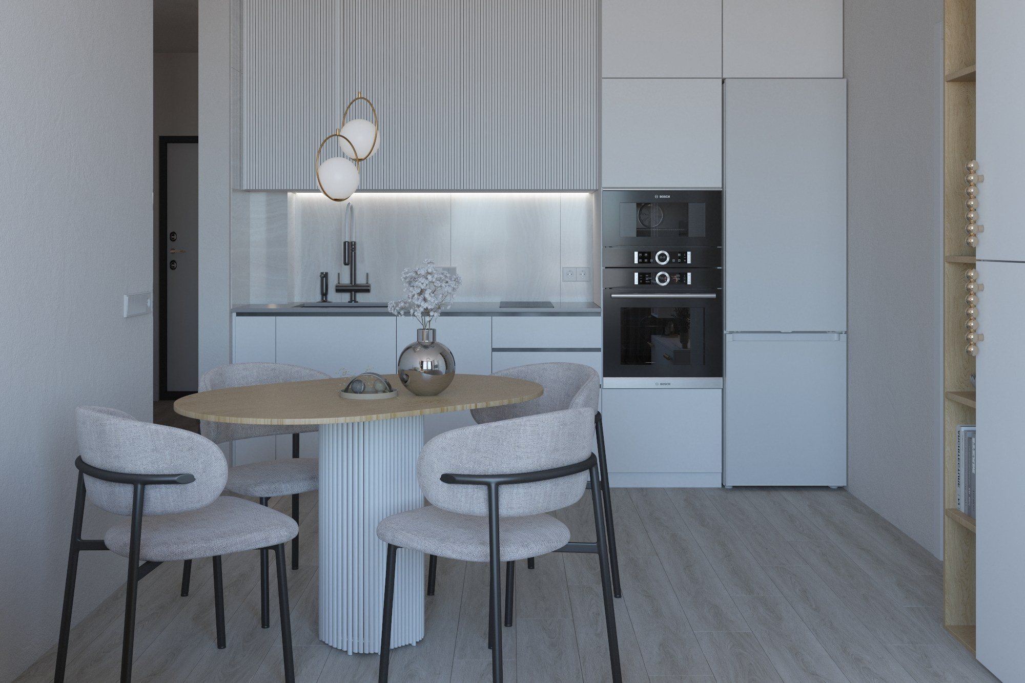 ЖК Level Селигерская. Дизайн интерьера в Москве: уютные планировки и стильные цветовые решения от Гегани Амирян