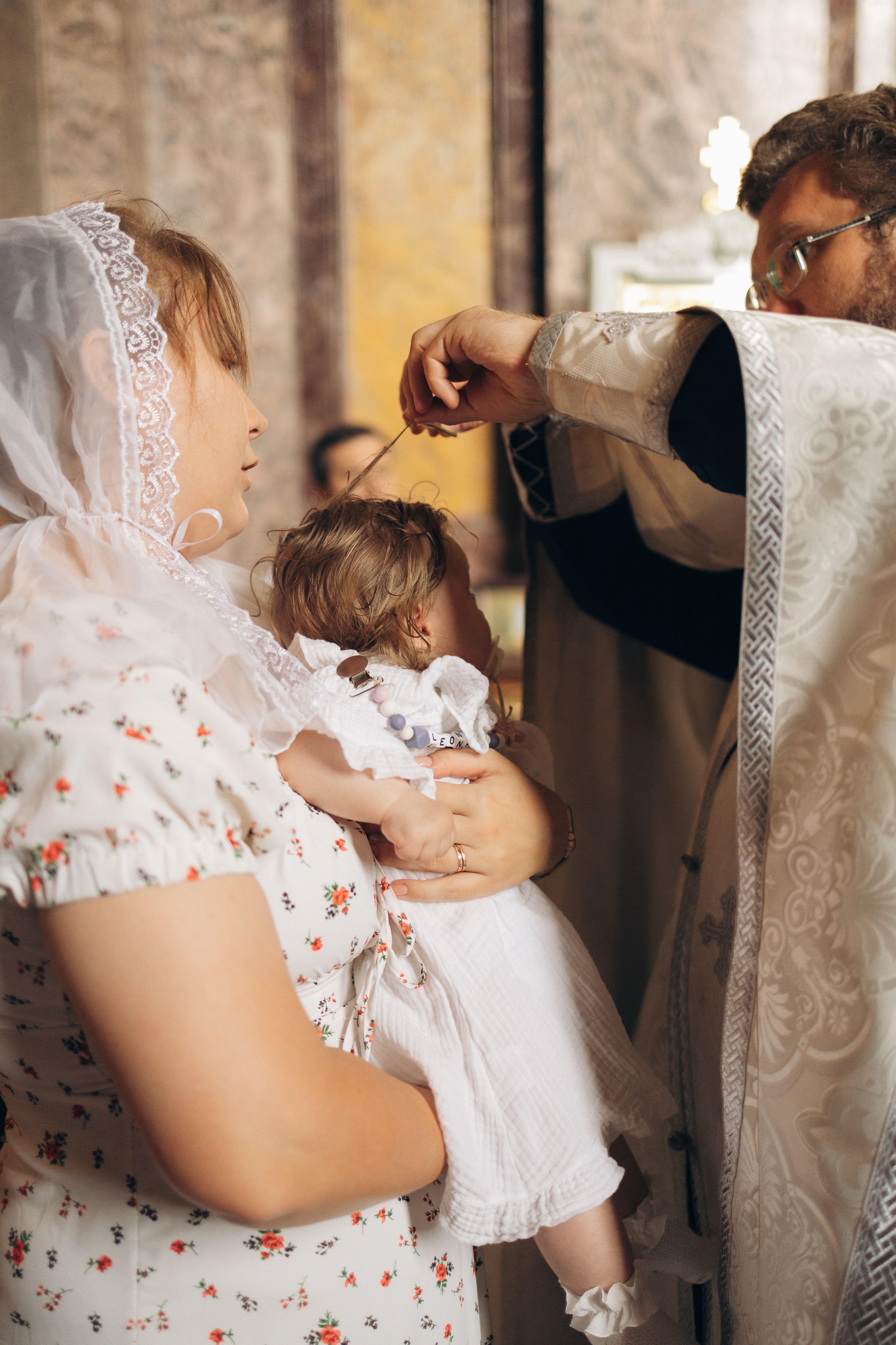Крещение в Исаакие. Портретный фотограф в Санкт-Петербурге