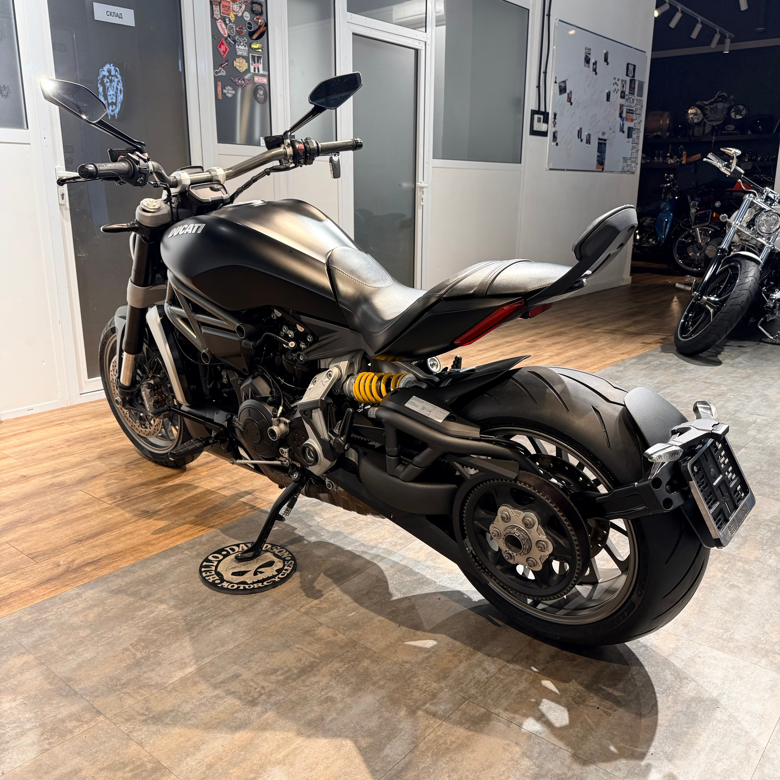 2018 ducati xDiavel Black Denim (VIN *ZDM*6129). Hello Davidson, Москва. Только хорошие мотоциклы…