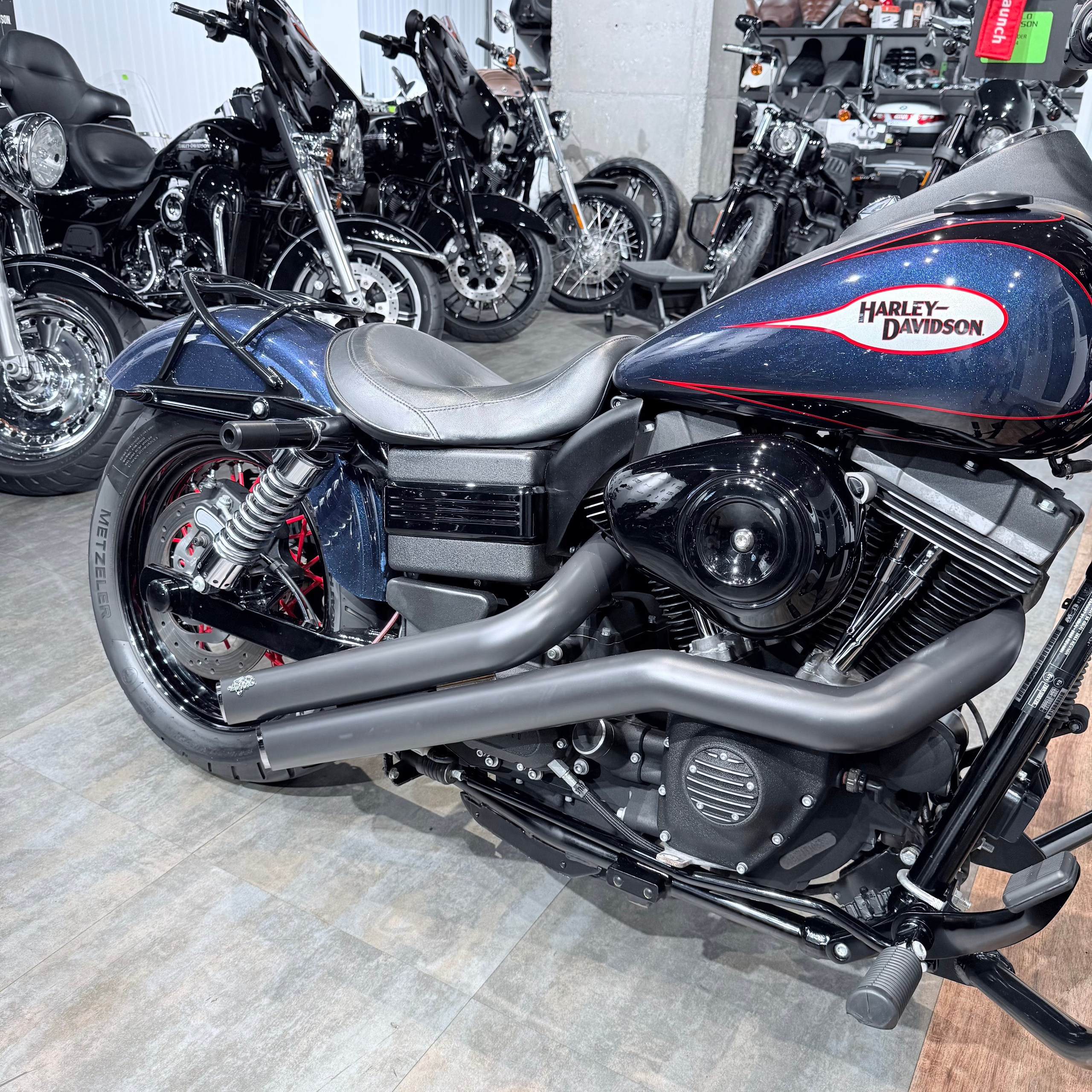 2013 Street Bob АВS Сlub-Style Blue. Hello Davidson, Москва. Только хорошие мотоциклы…