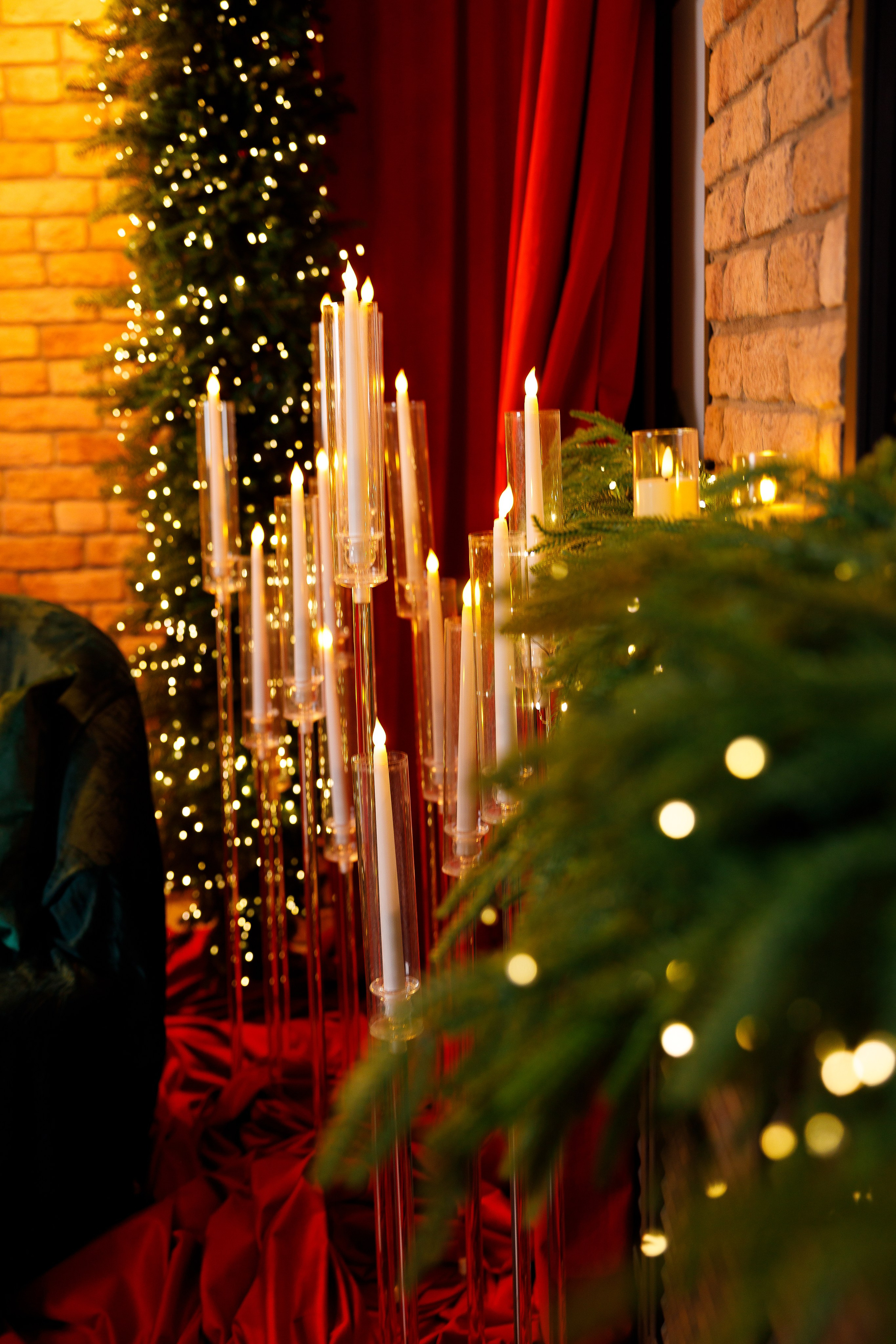 Локация со свечами, 