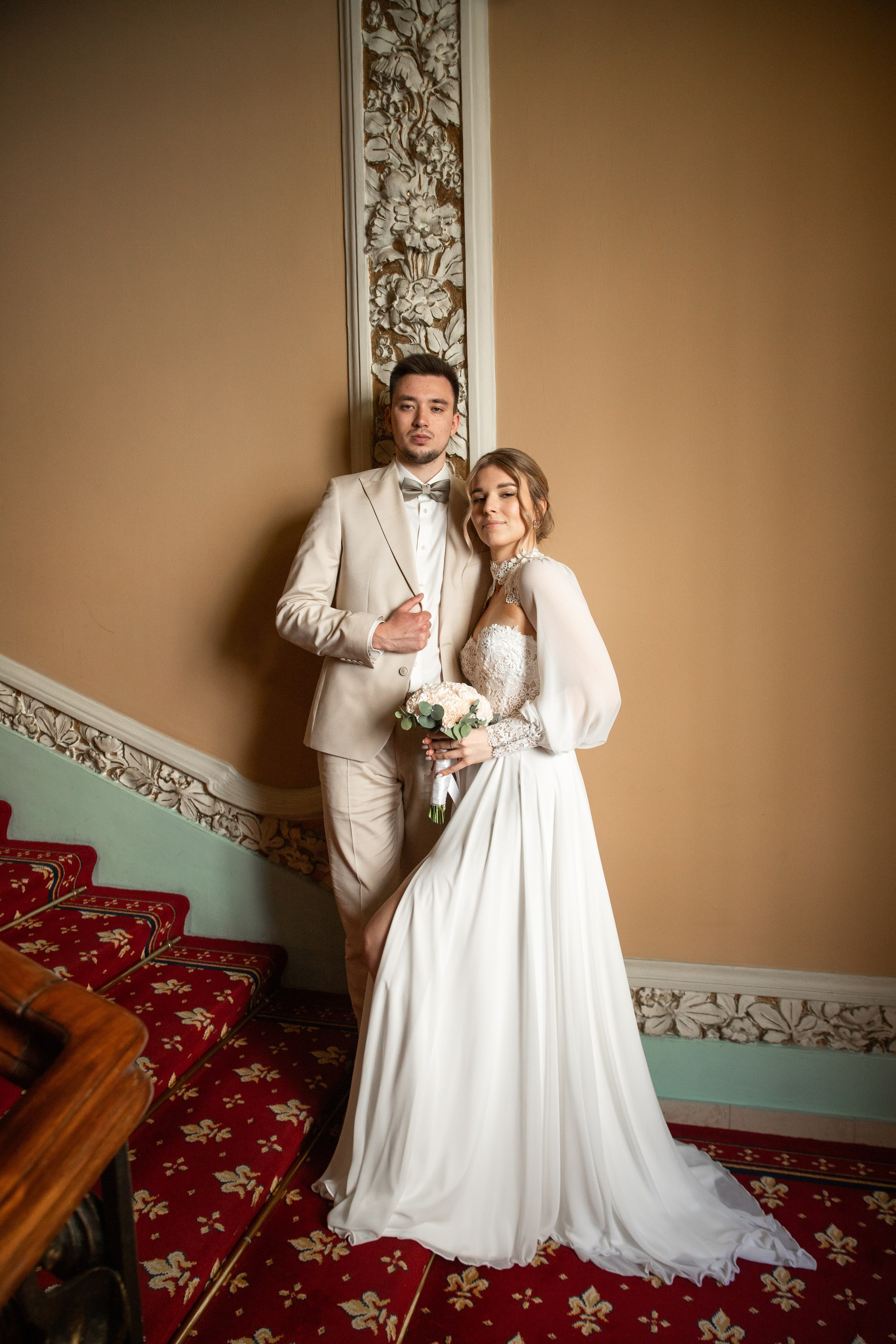 Националь + Пушкинский музей. Свадебный и портретный фотограф в Москве Мария Кравченко