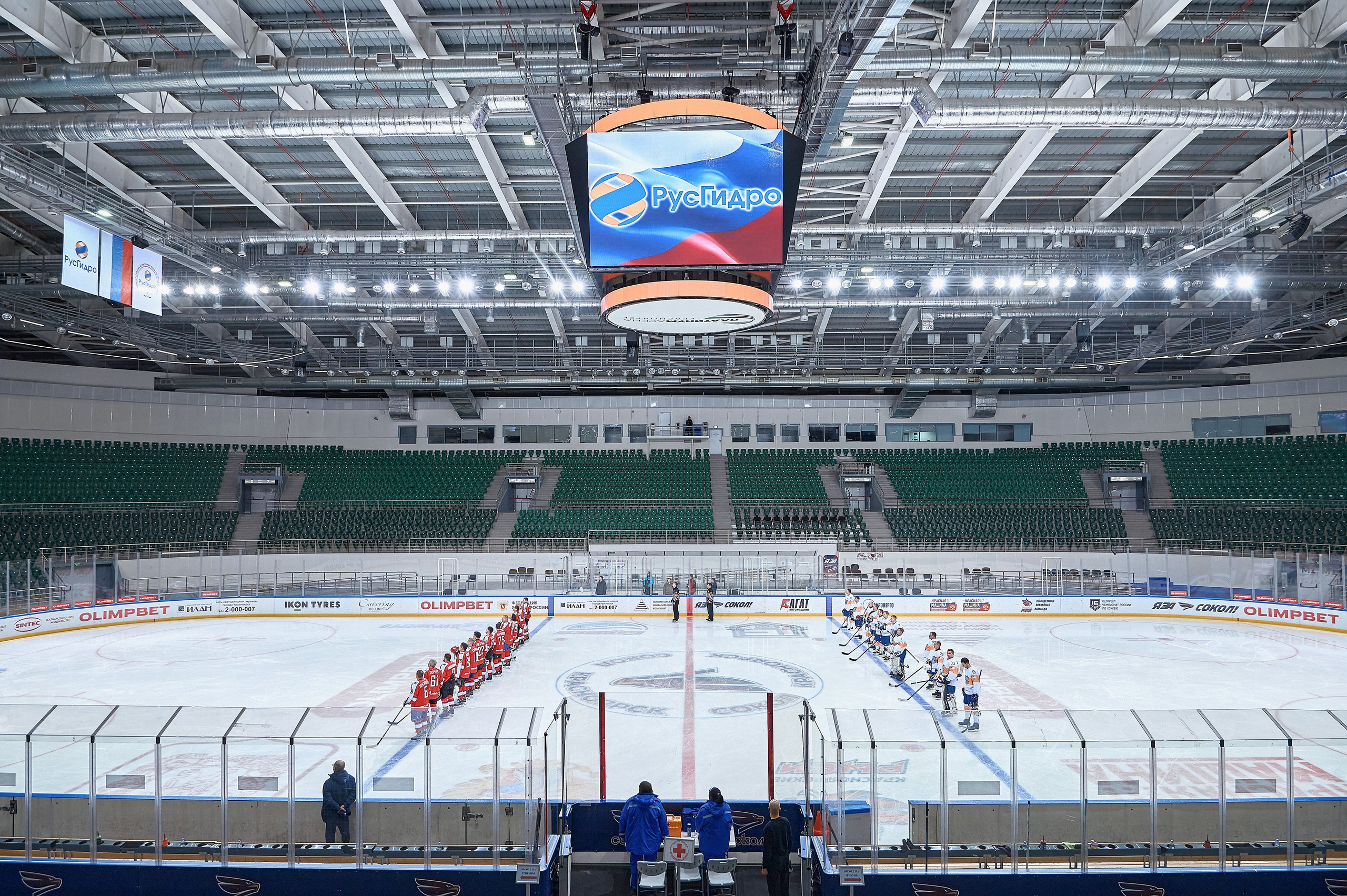 Платинум Арена — Хоккей — РусГидро. Фотограф Яковлев Роман — Красноярск