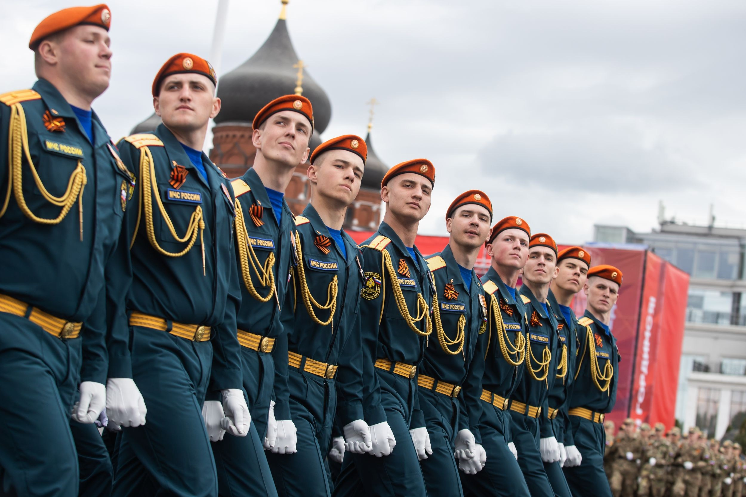 Генеральная репетиция Парада Победы (5 мая 2024). Репортажный фотограф Алексей Пирязев