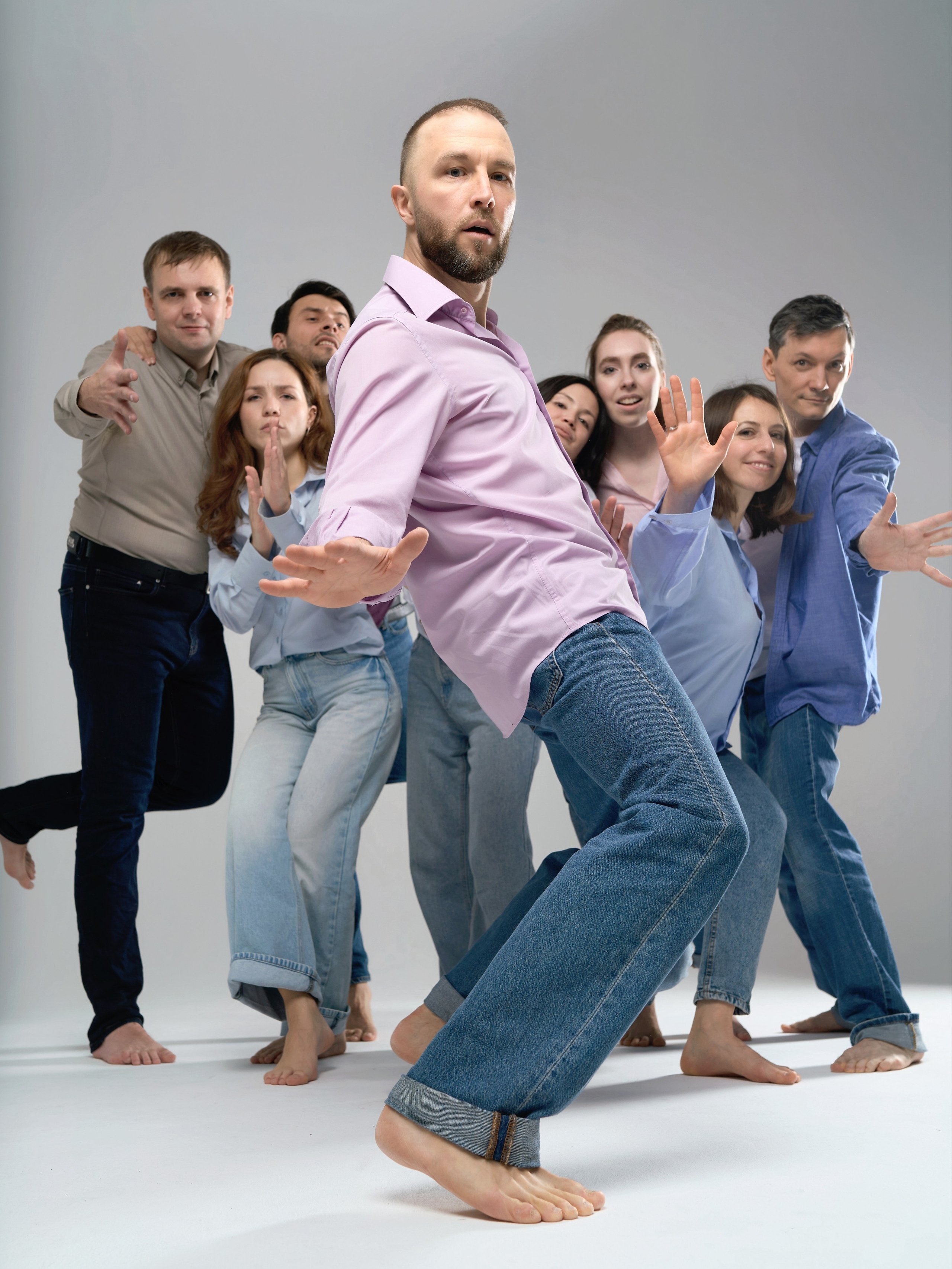 С друзьями. Фотограф Анастасия Дроздова