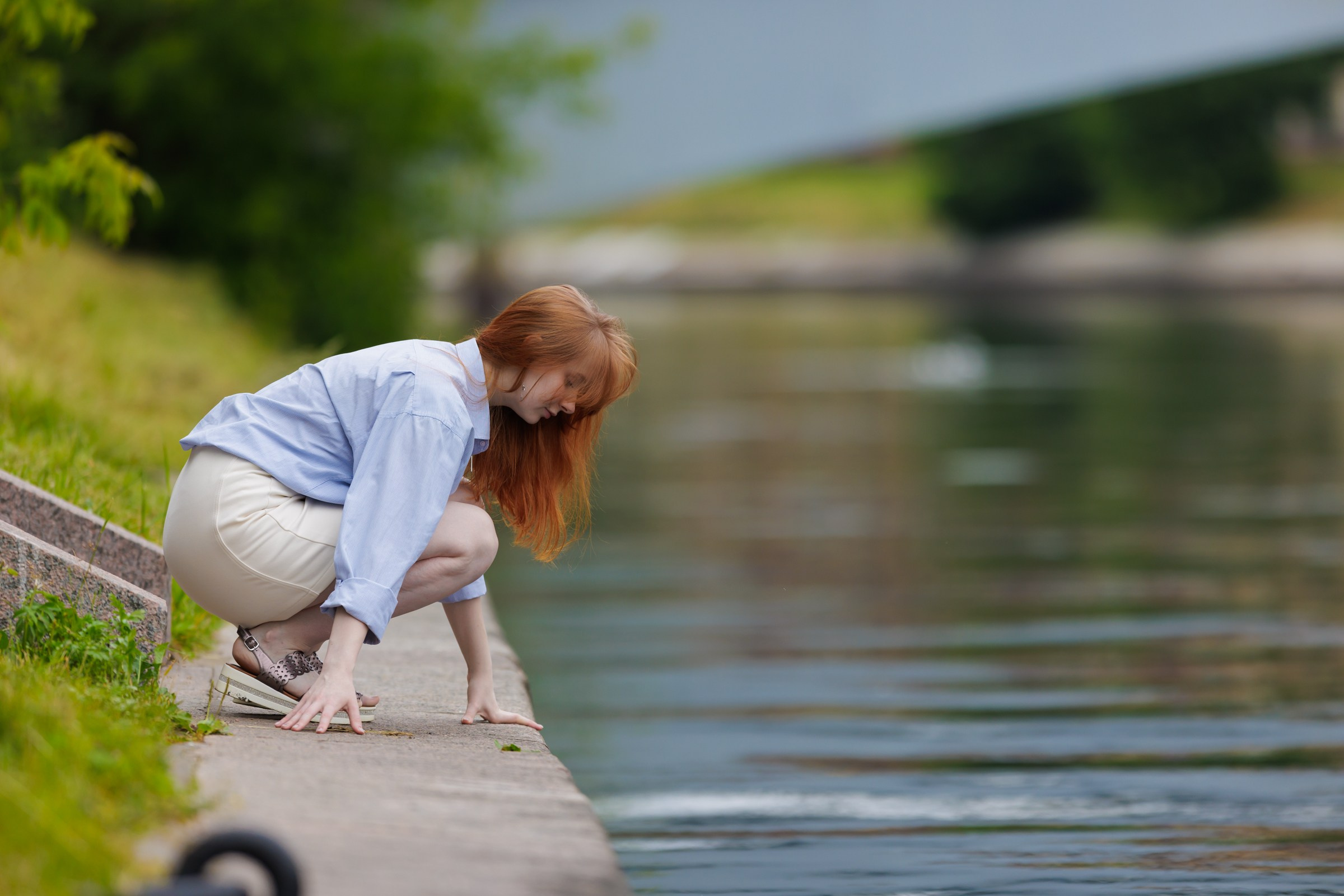 Маша Исаева. Петровский парк. Портретный фотограф в Санкт-Петербурге Александр Быстрицкий