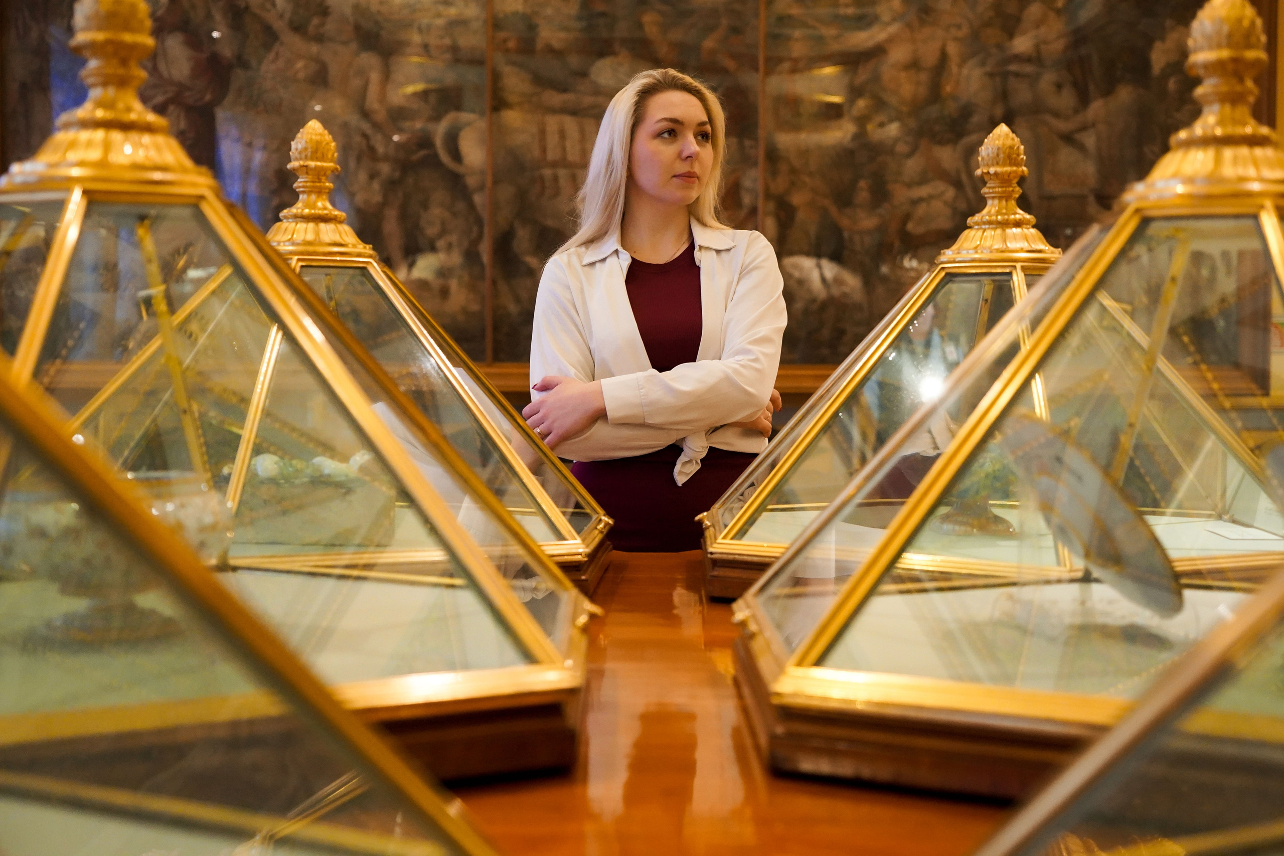 Портретная фотосессия в Эрмитаже Санкт-Петербурга для Полины. Светлана Гопанюк. Портретный фотограф. Санкт-Петербург. СПб