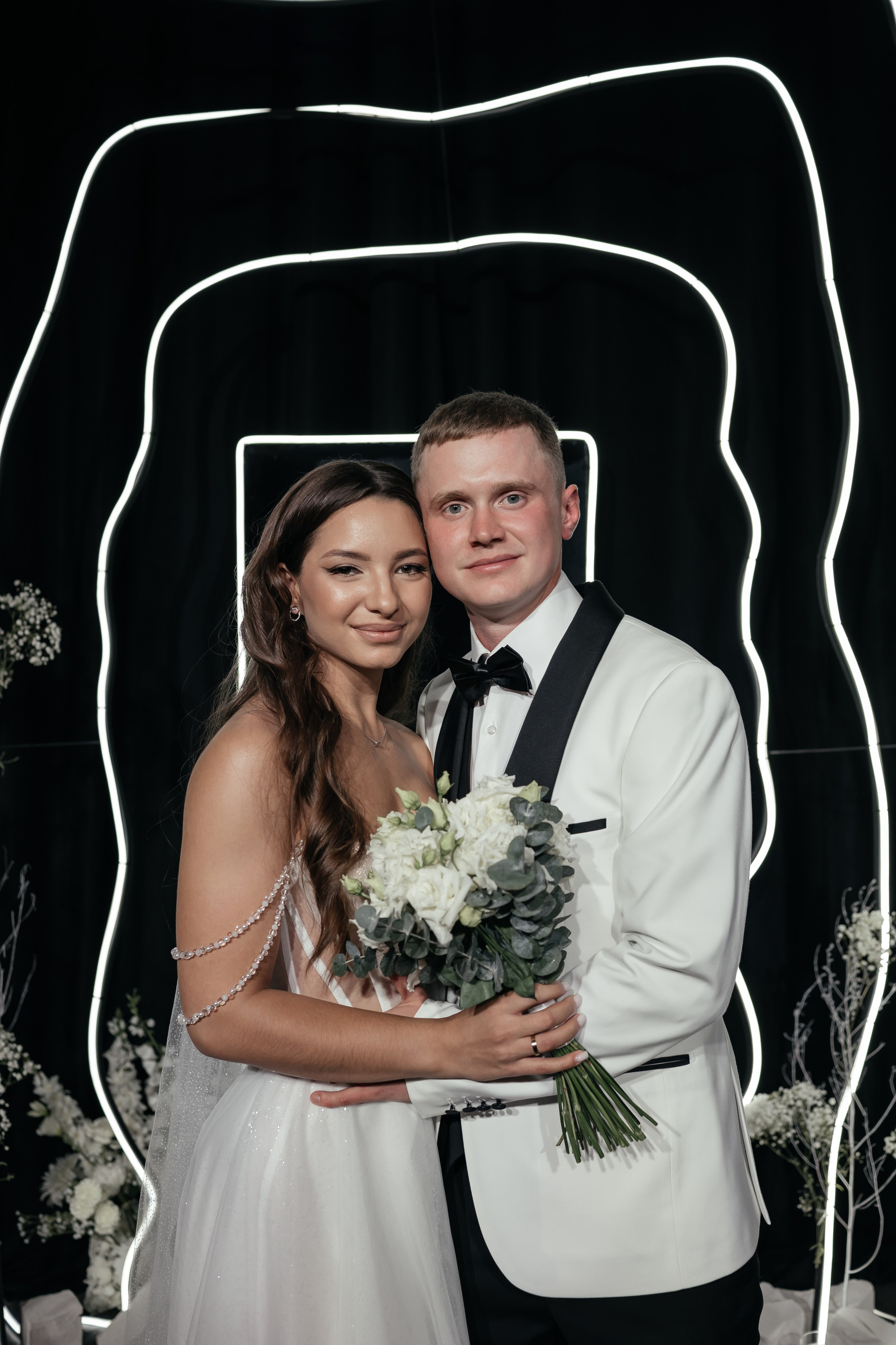 Портрет молодоженов