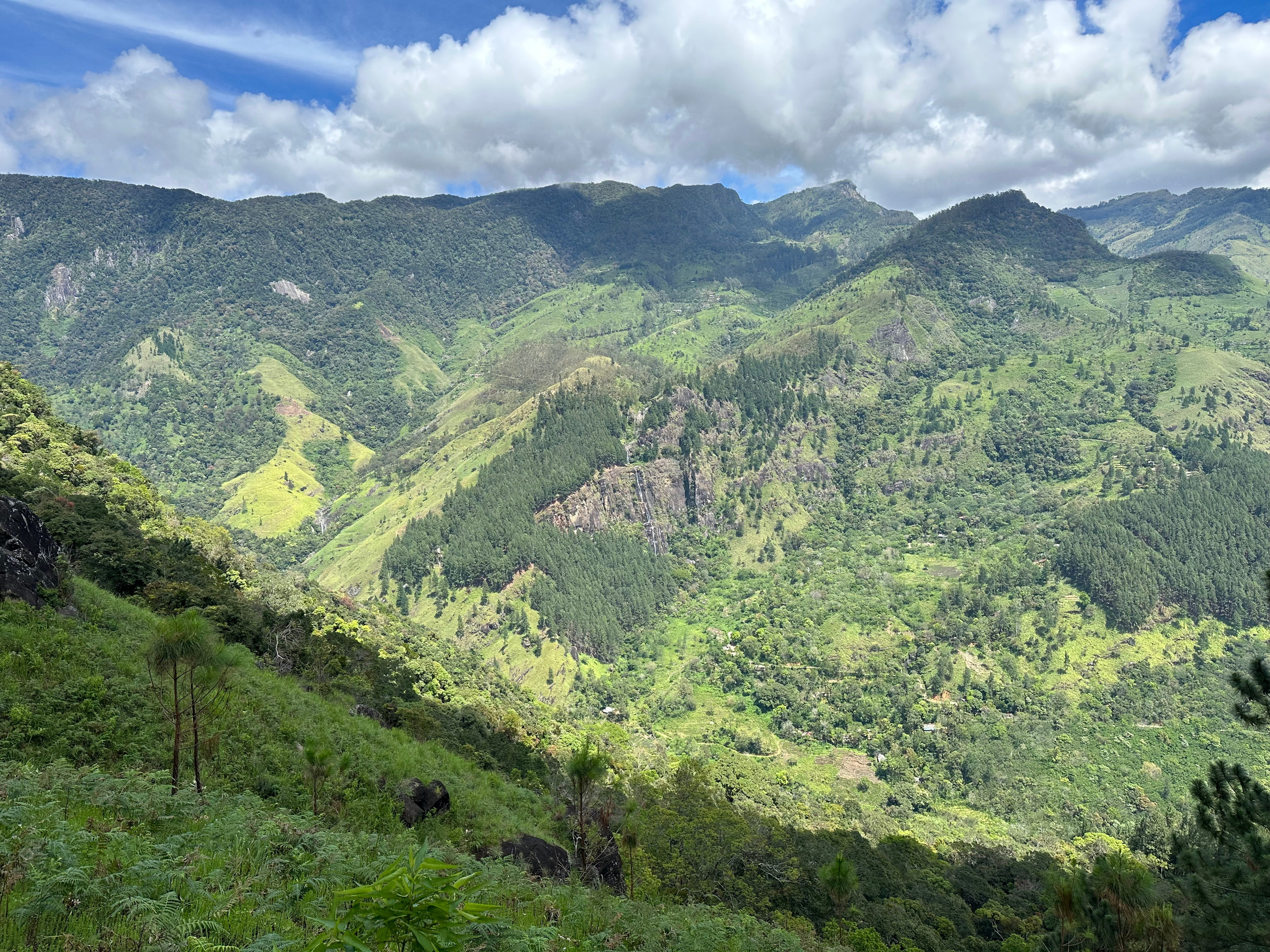 Bambarakanda waterfall