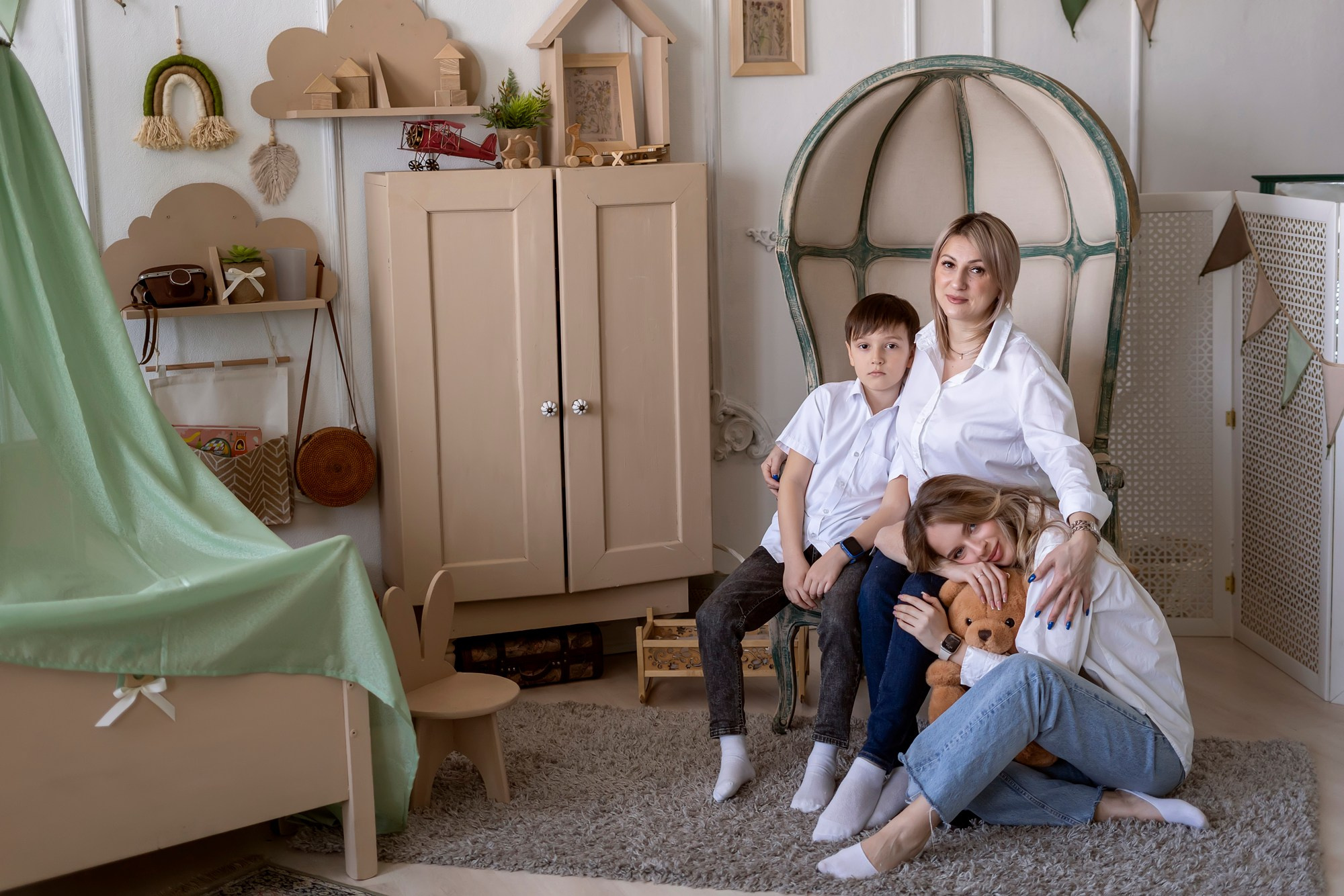 Весенняя история в Студии К2. Семейный и детский фотограф в Хабаровске Анна Гриневич