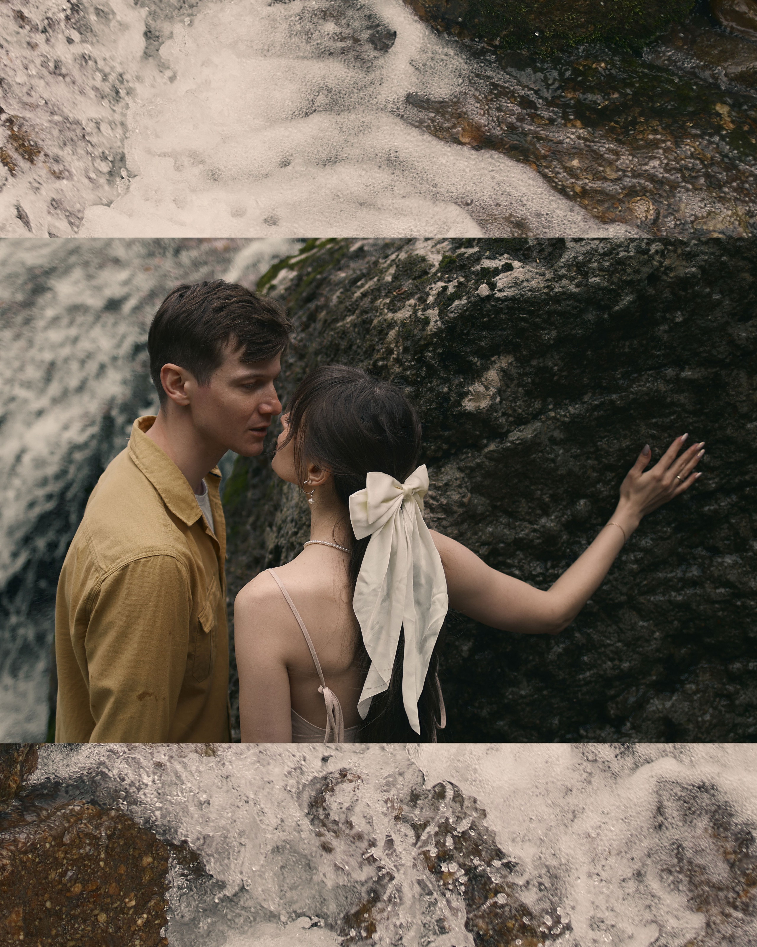 На водопаде. Фотограф в Уфе Кира Прозорова. Свадебные, портретные и семейные съемки