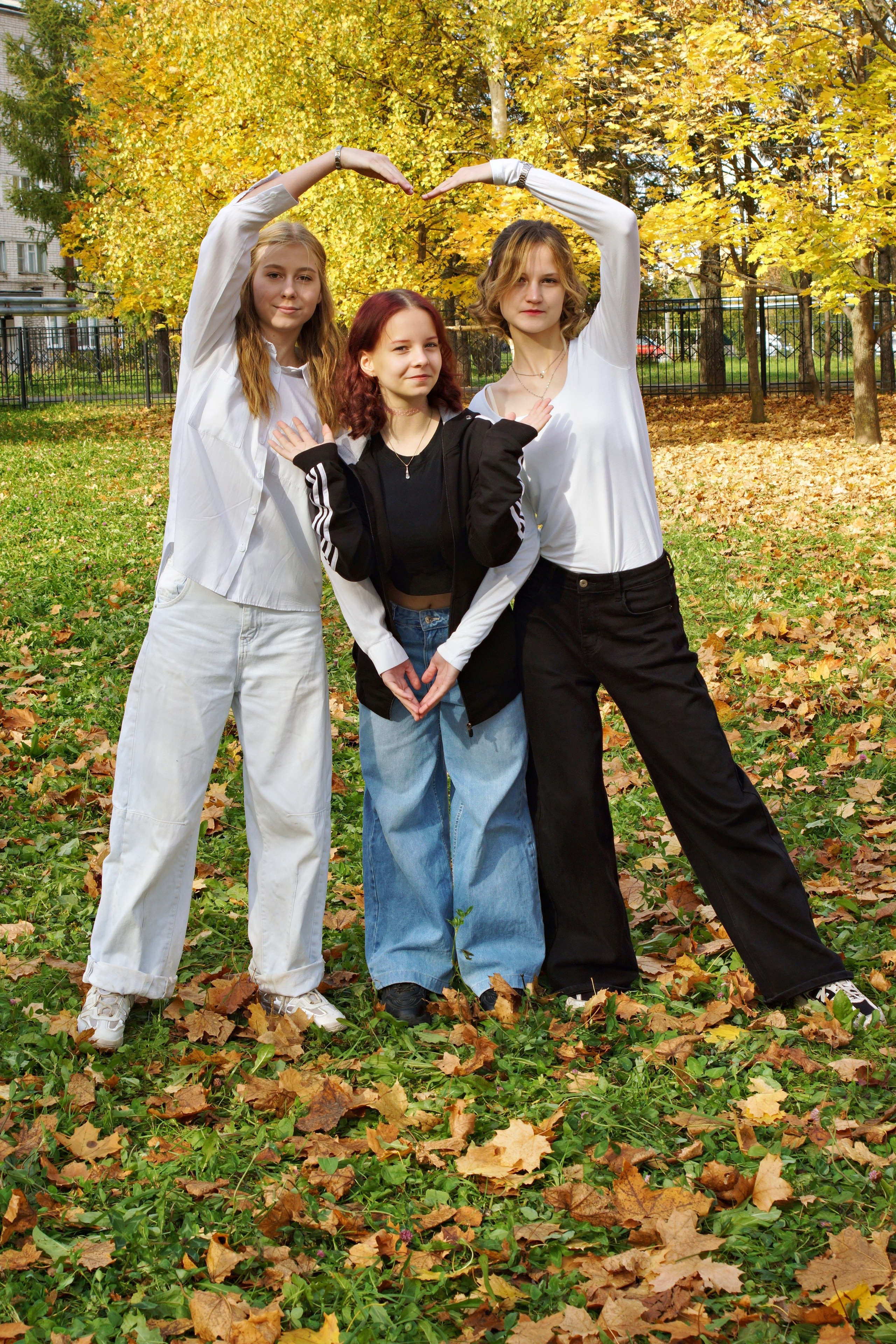 Осенняя фотосессия в школе г. Йошкар-Ола