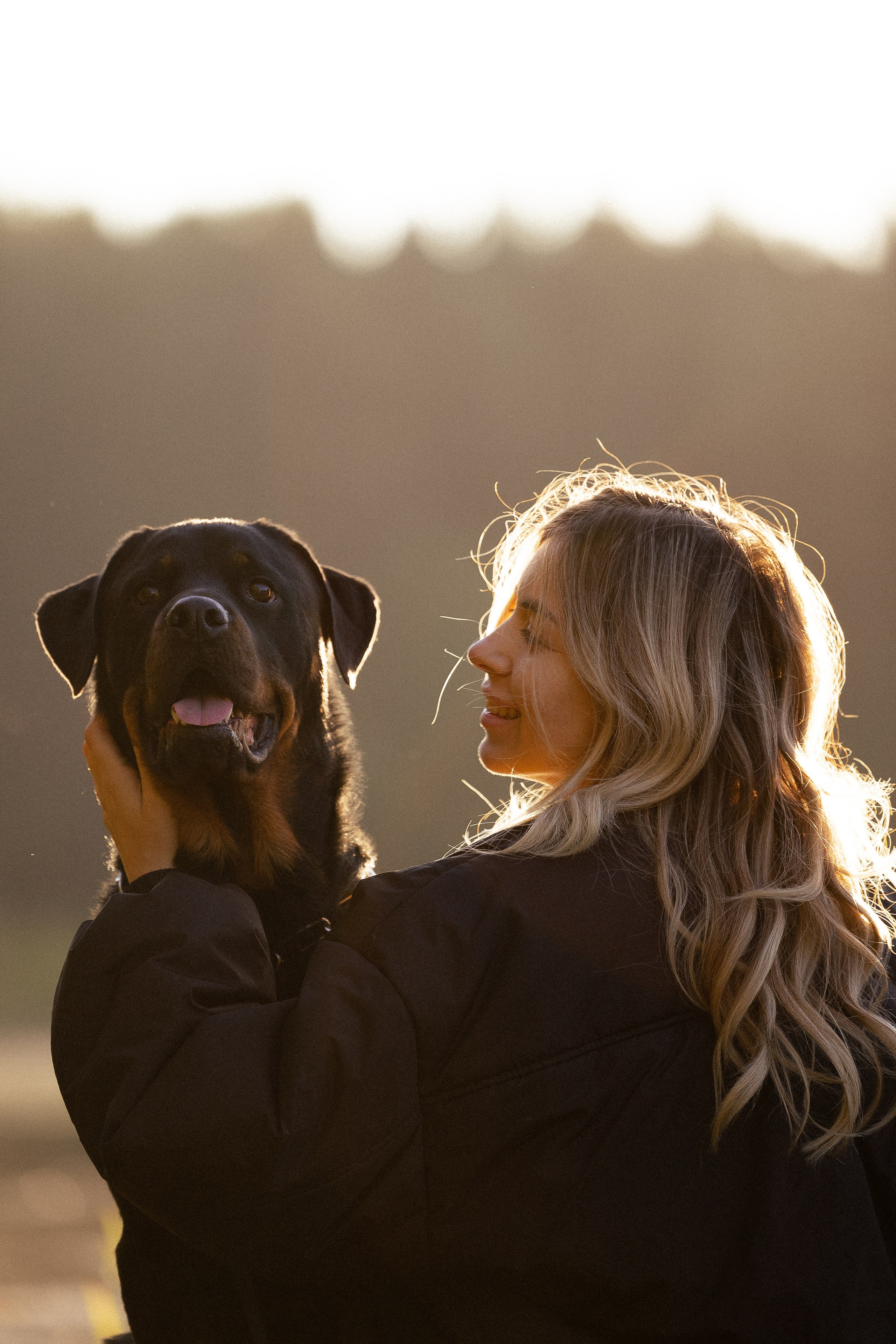 Катя, Леша, Лея и Трой. Фотограф и видеограф анималист Аганина Дарья