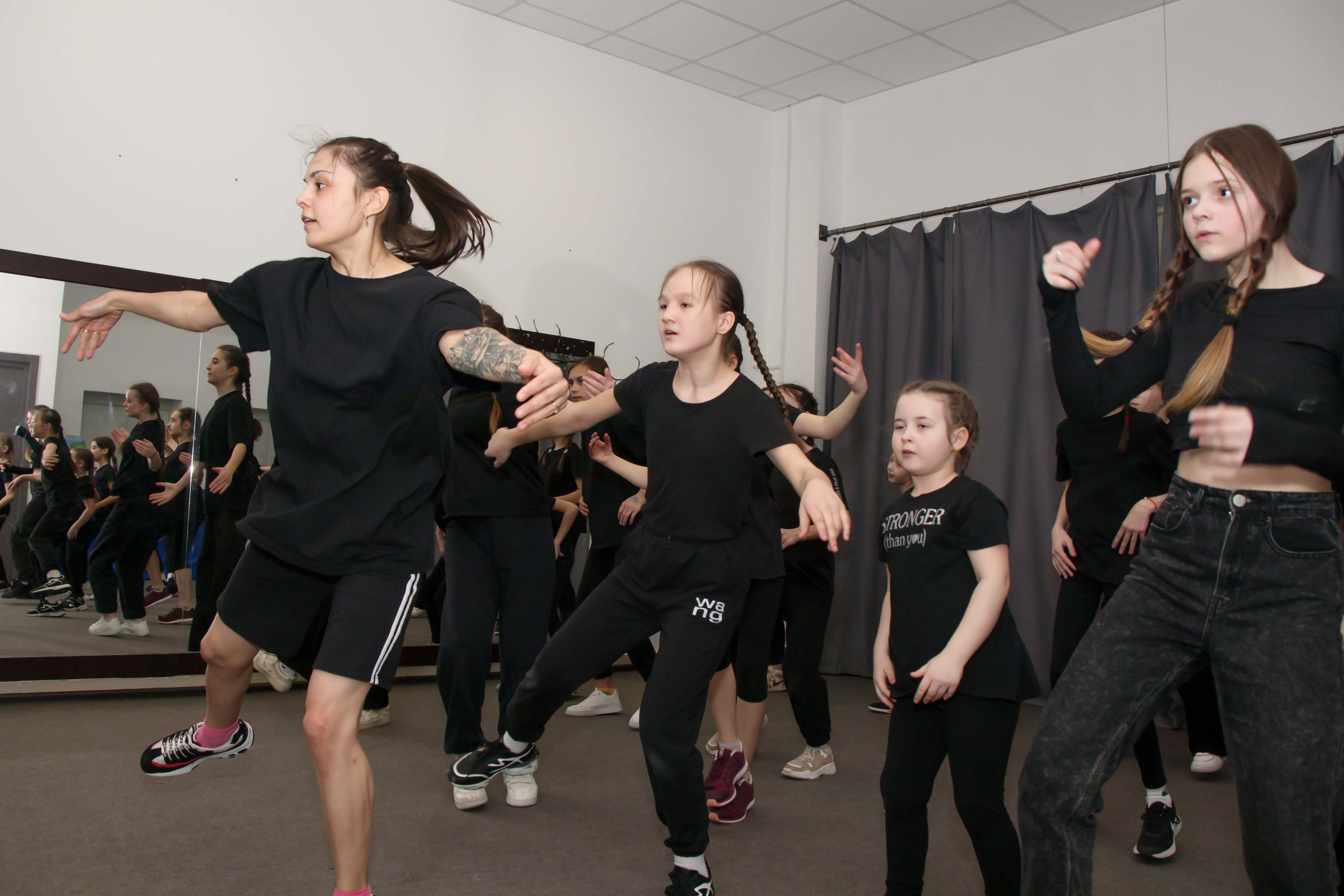 Тренировка в танц. школе. Репортажный Фотограф