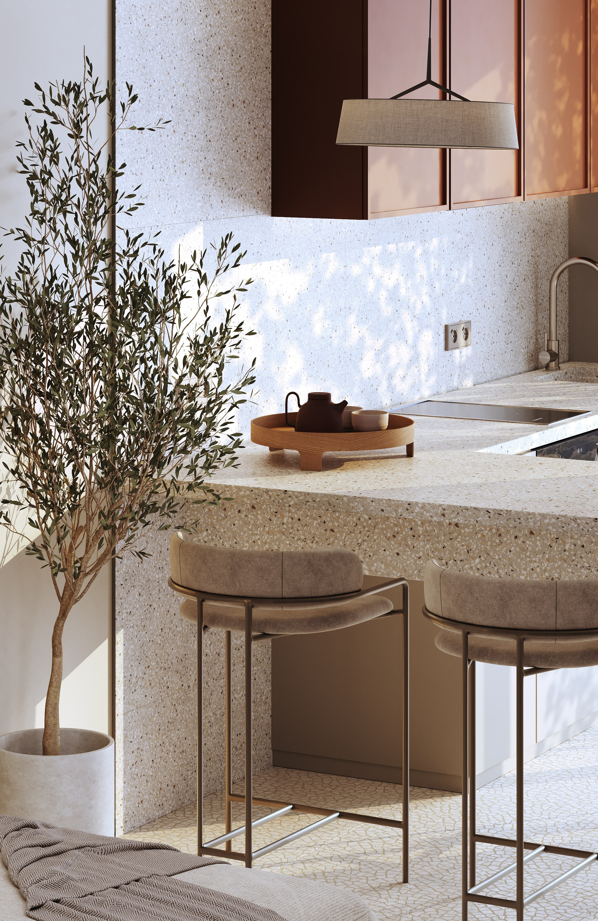 Bali. Визуализация интерьера Corsa Render