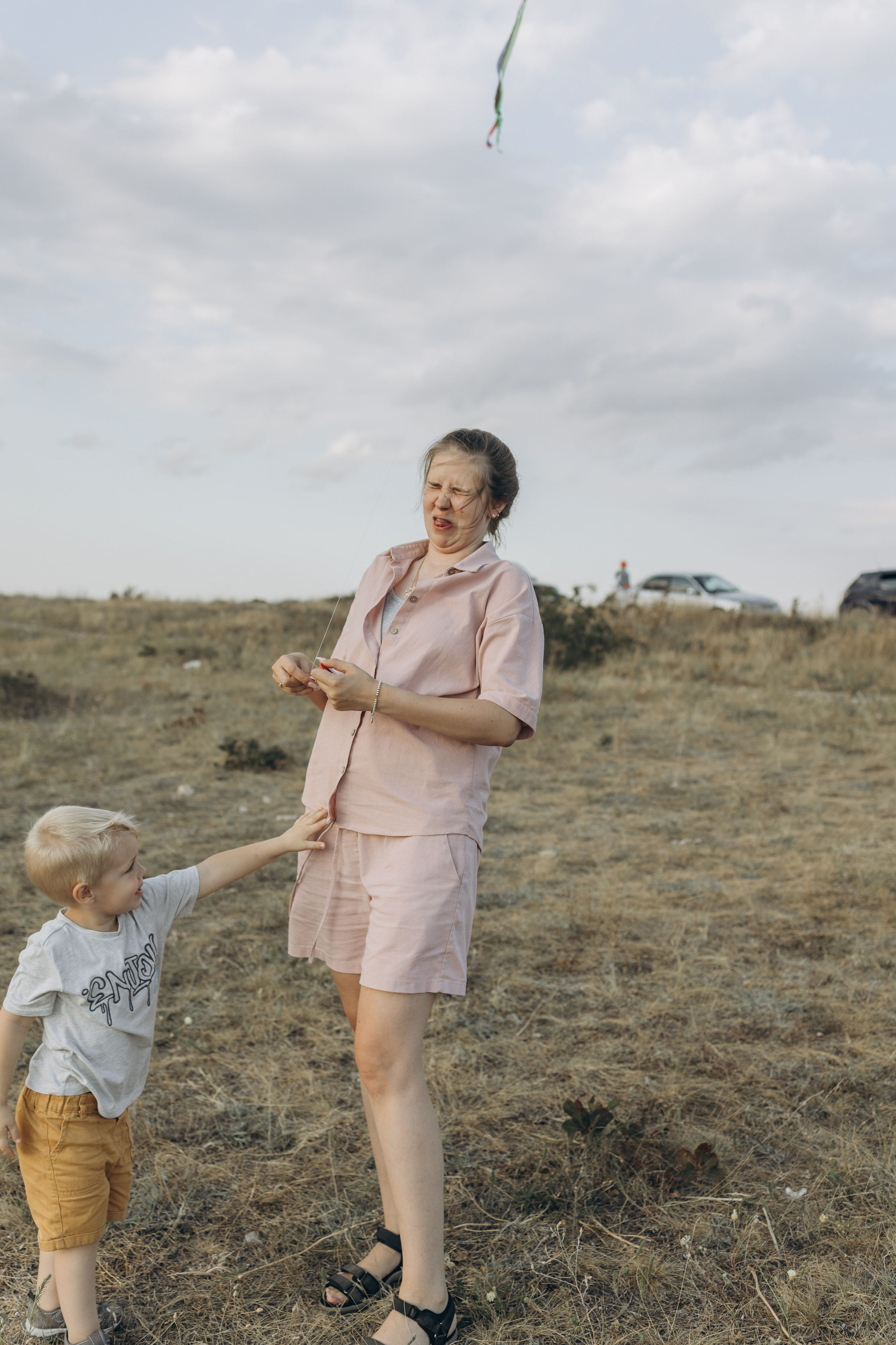 Воздушный змей. Семейный фотограф в Москве Виктория Ястребинская