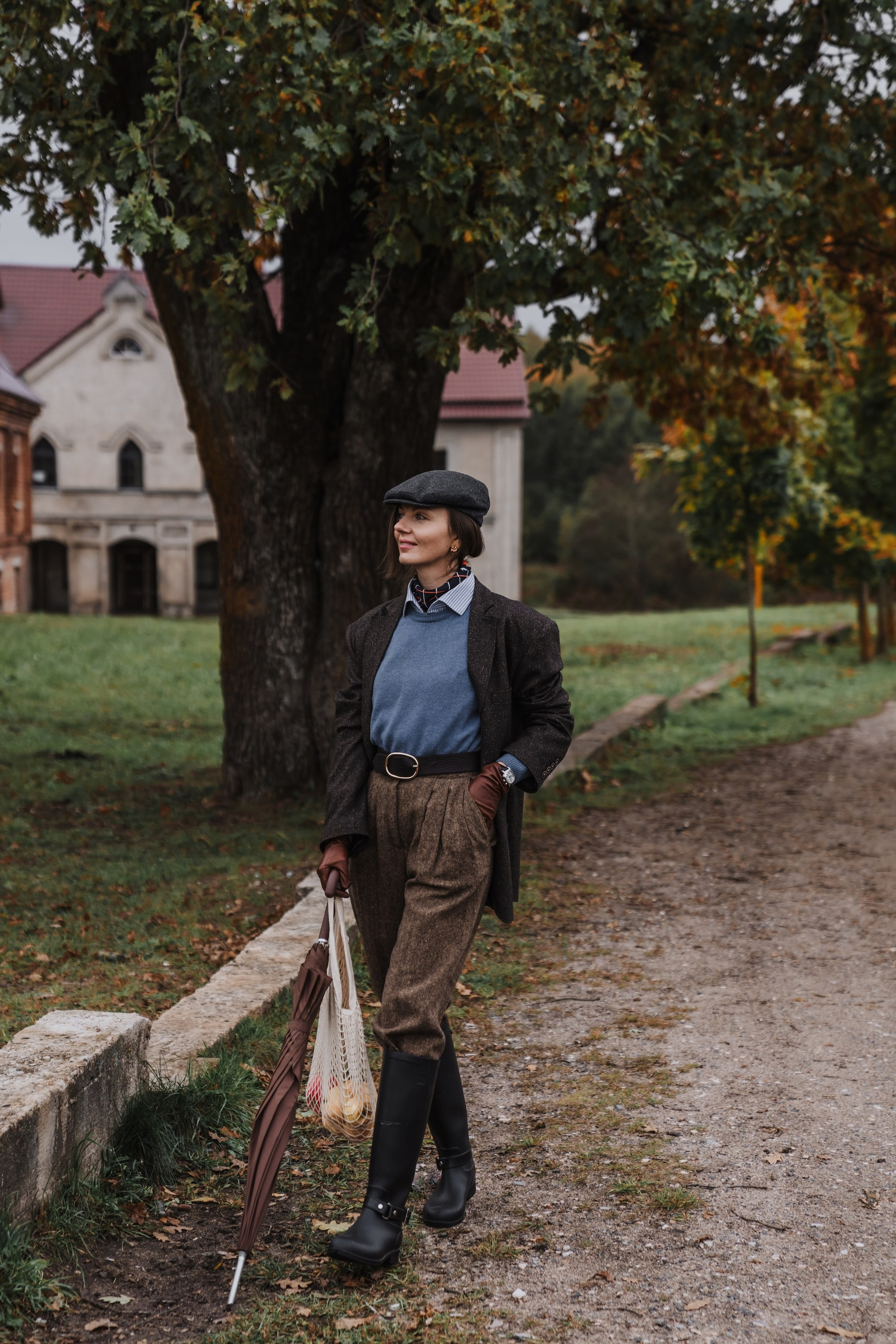 Юля. Осень, в британском стиле, Минск. Olga Modjaro