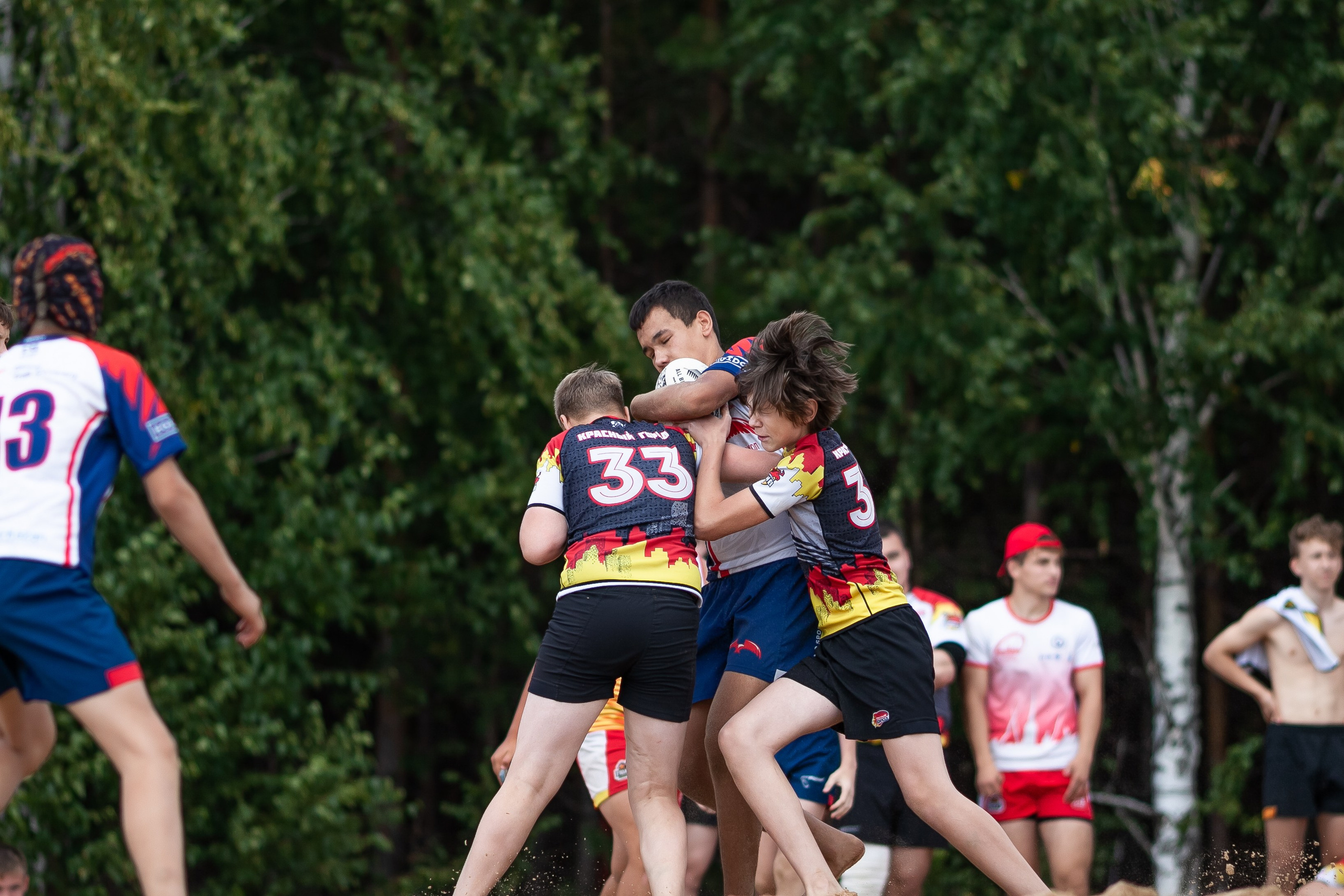 «Кубок «Молота» по пляжному Регби. Фотография