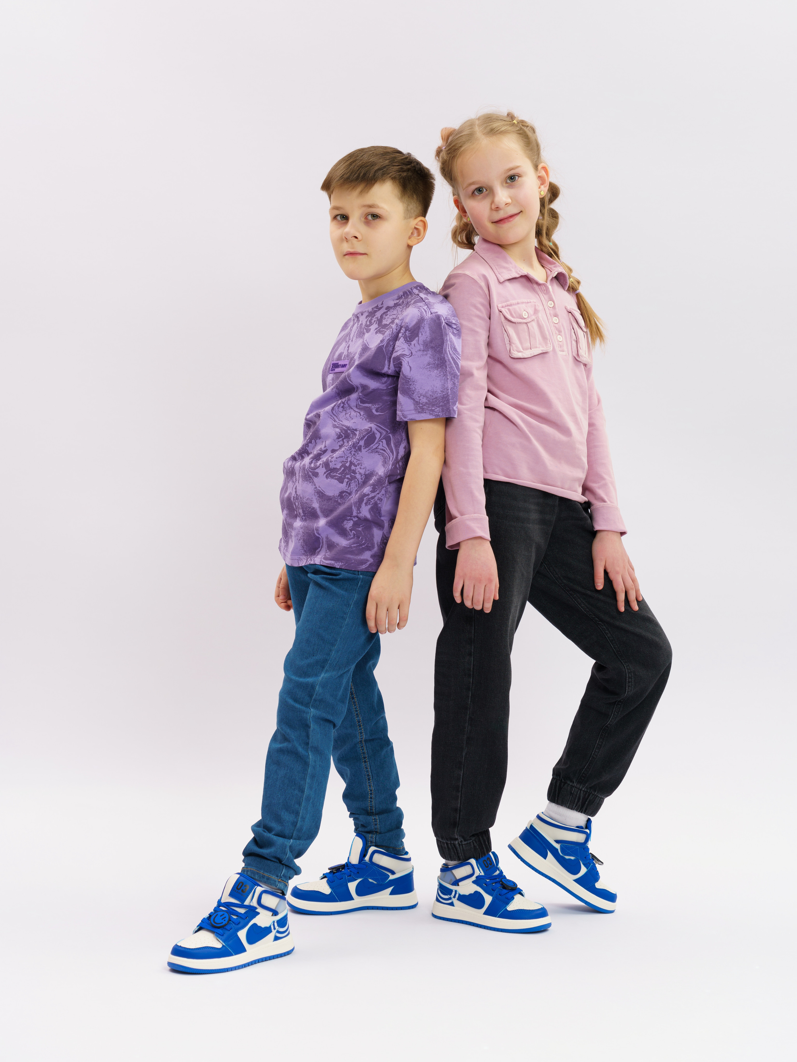 Съемка детской одежды и обуви на модели сайтов, маркетплейсов, WB, Ozon, Яндекс Маркет и др. Студия коммерческой съемки ХВОЯ