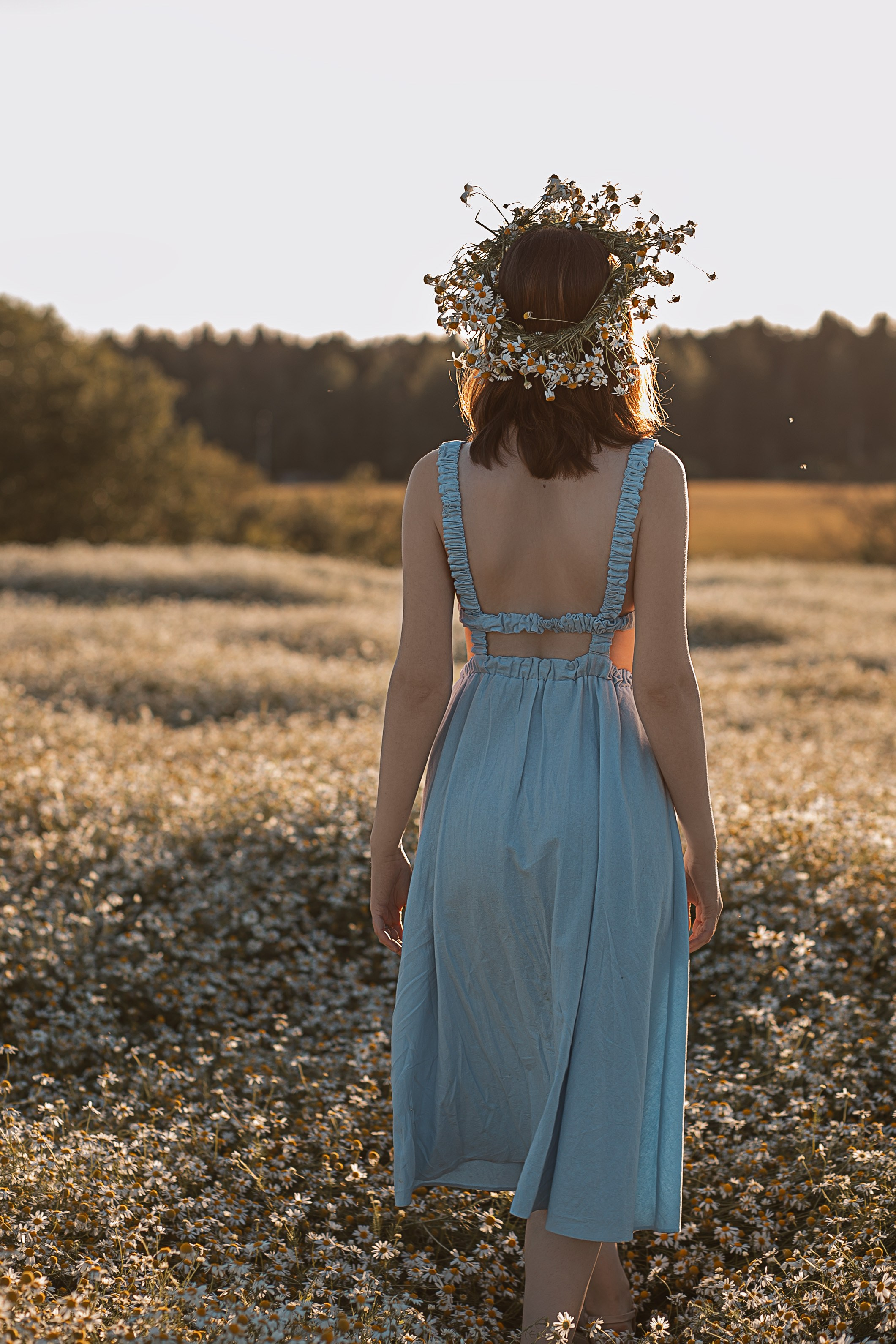 Оксана. Фотодень в ромашках. Свадебный и семейный фотограф в Колпино и СПб Юлия Папанова