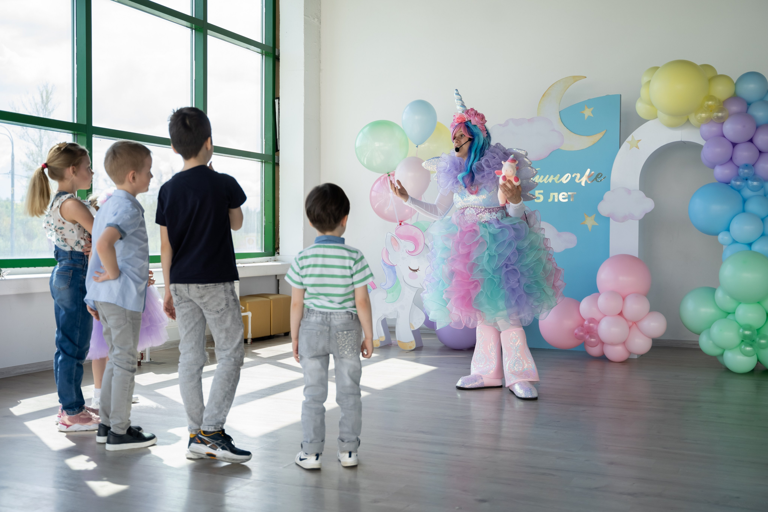 День Рождения с единорожкой. Фотограф в Одинцово, Москве