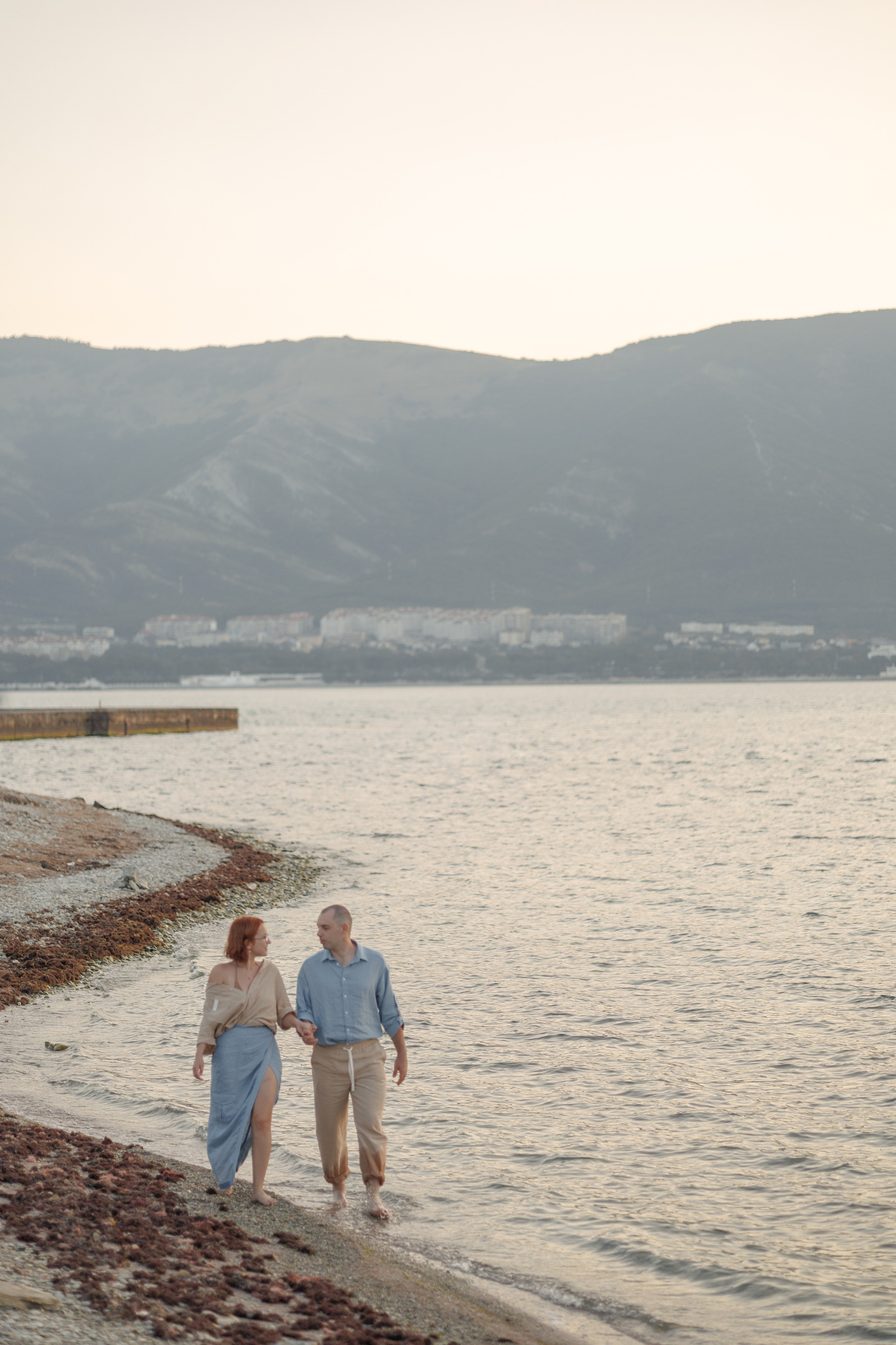 История любви на рассвете. Семейный и портретный фотограф в Геленджике Любовь Бодрова