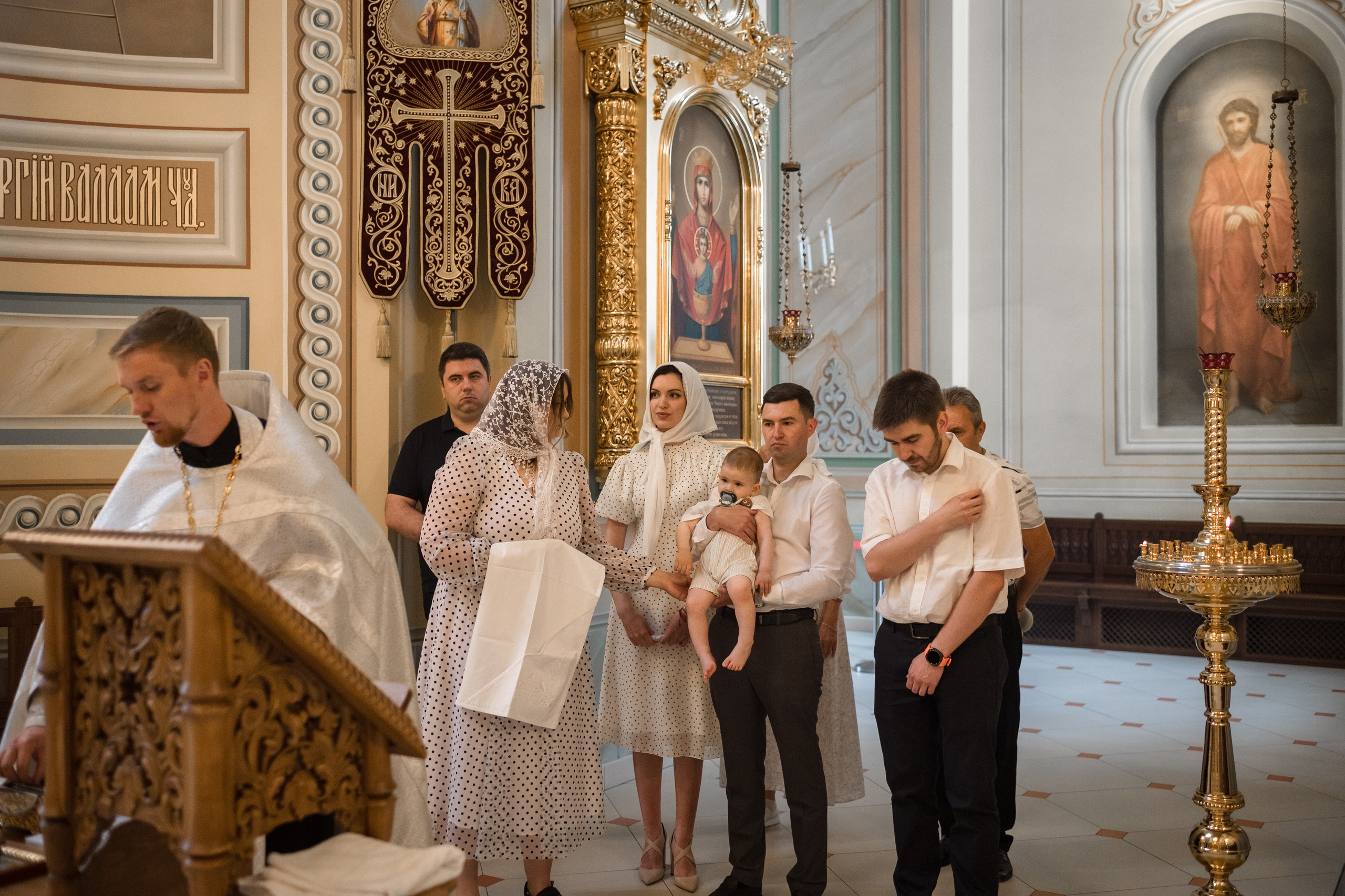 Крещение Максима. Свадебный, семейный, контент и портрет фотограф в Ростове-на-Дону Наталь