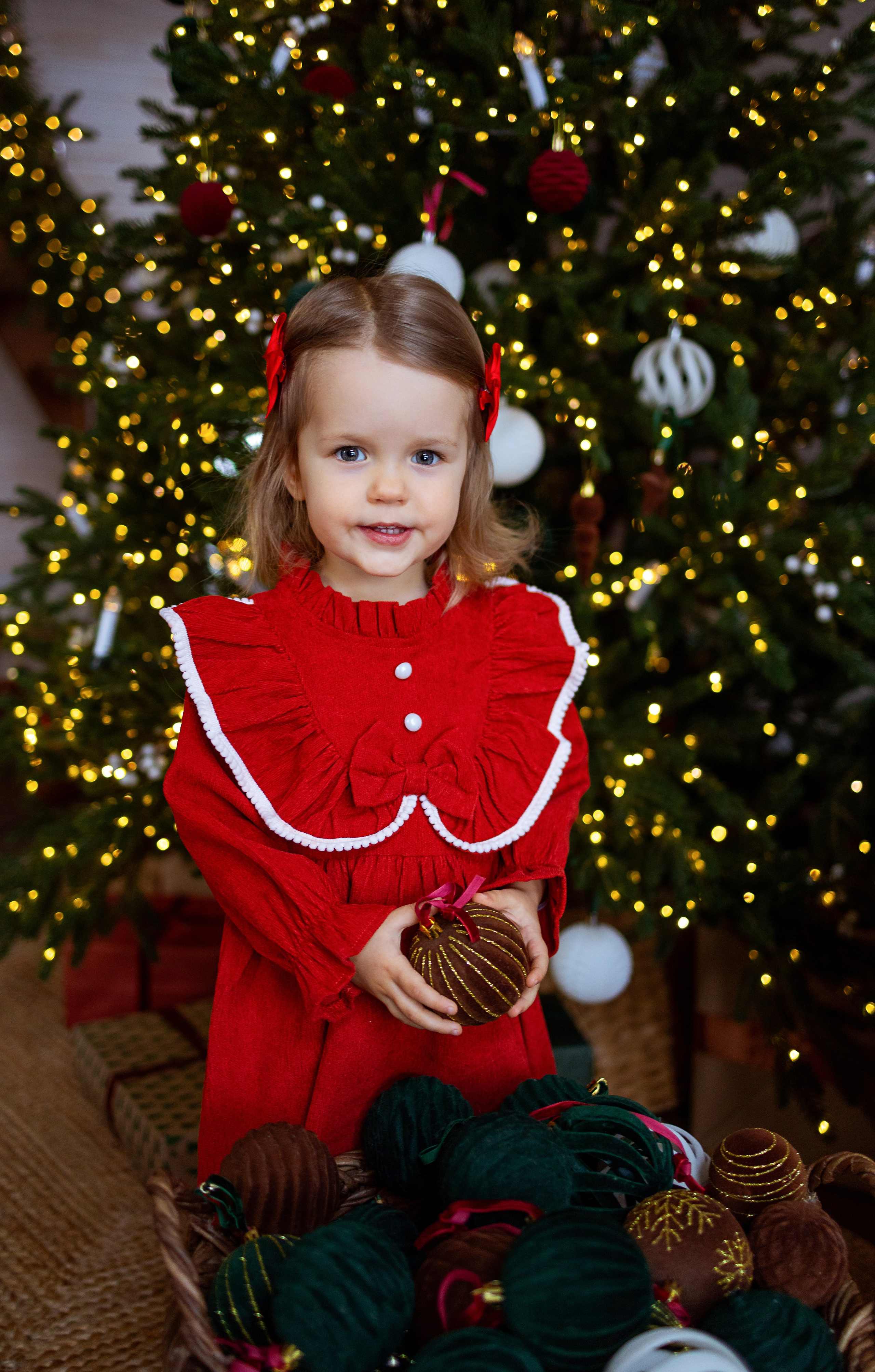 Новогодняя история. Мама и дочка. Фотограф Ульянкина Мария