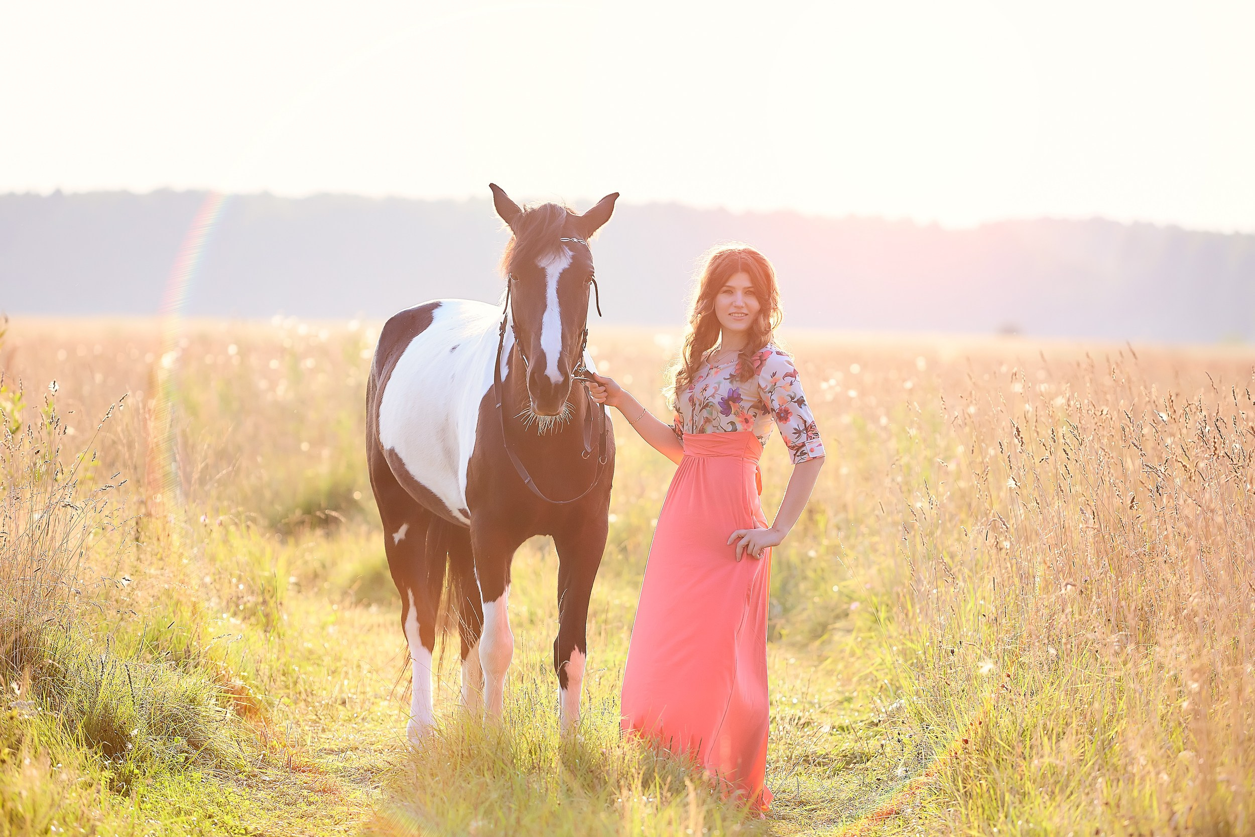 Фотосессия с лошадьми для Ирины. Фотограф Михаил Семенов