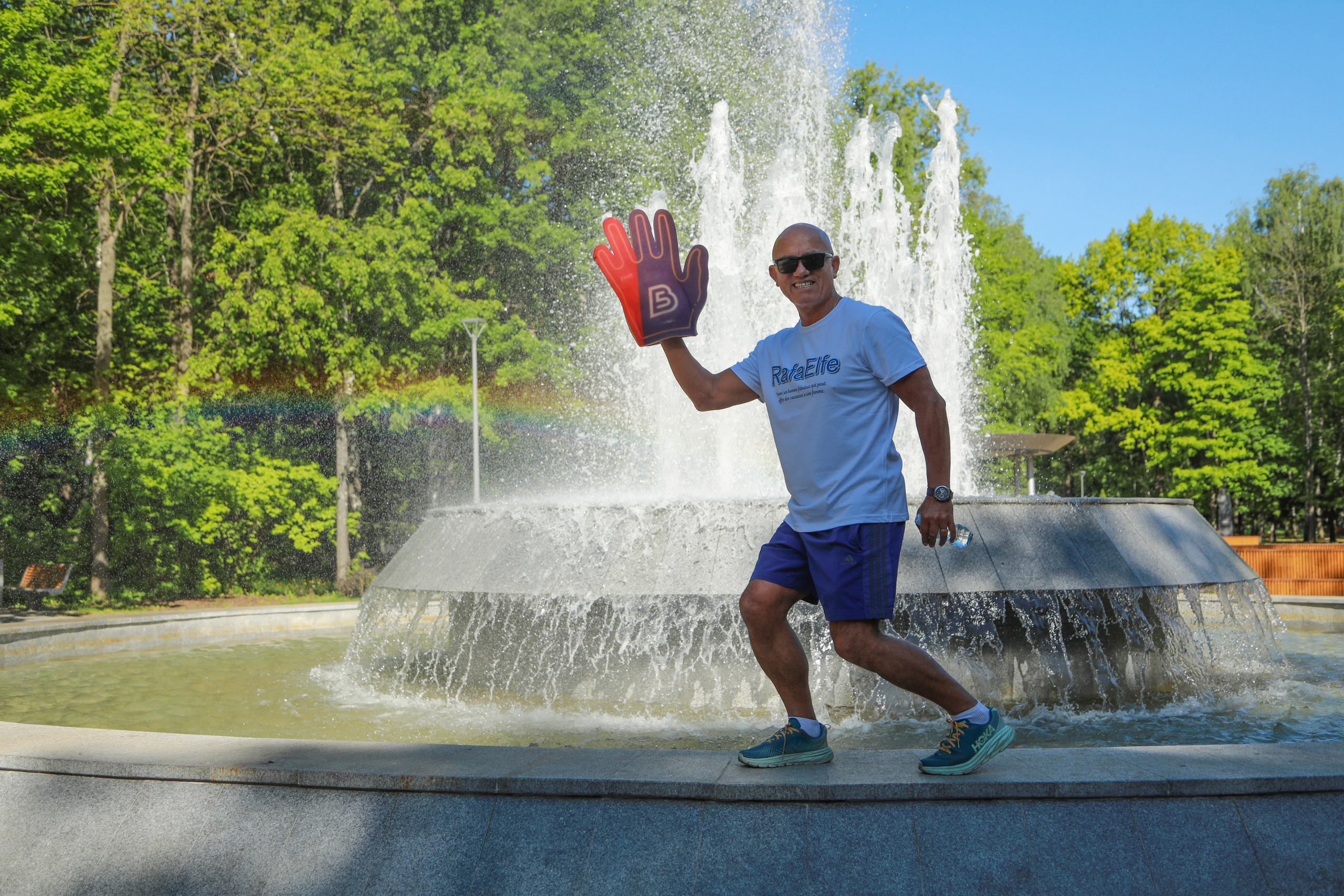 Французские гости на 5 вёрсты в Химках, 25.05.24 г. Фотограф Сергей Ловкий