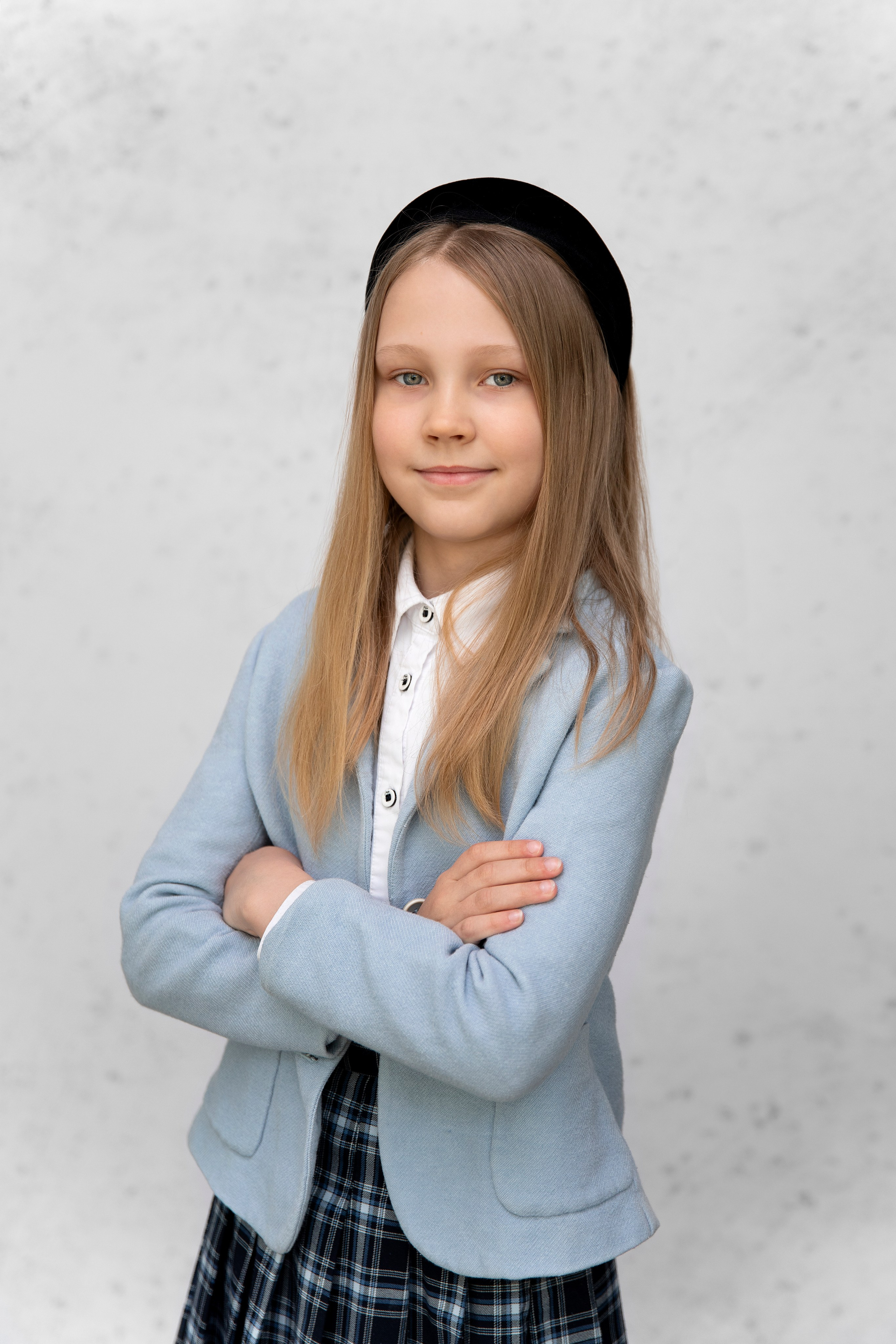 Школьный портрет. Начальная школа. Фотограф в Москве Надуева Татьяна. Женский портрет, детский портрет, с