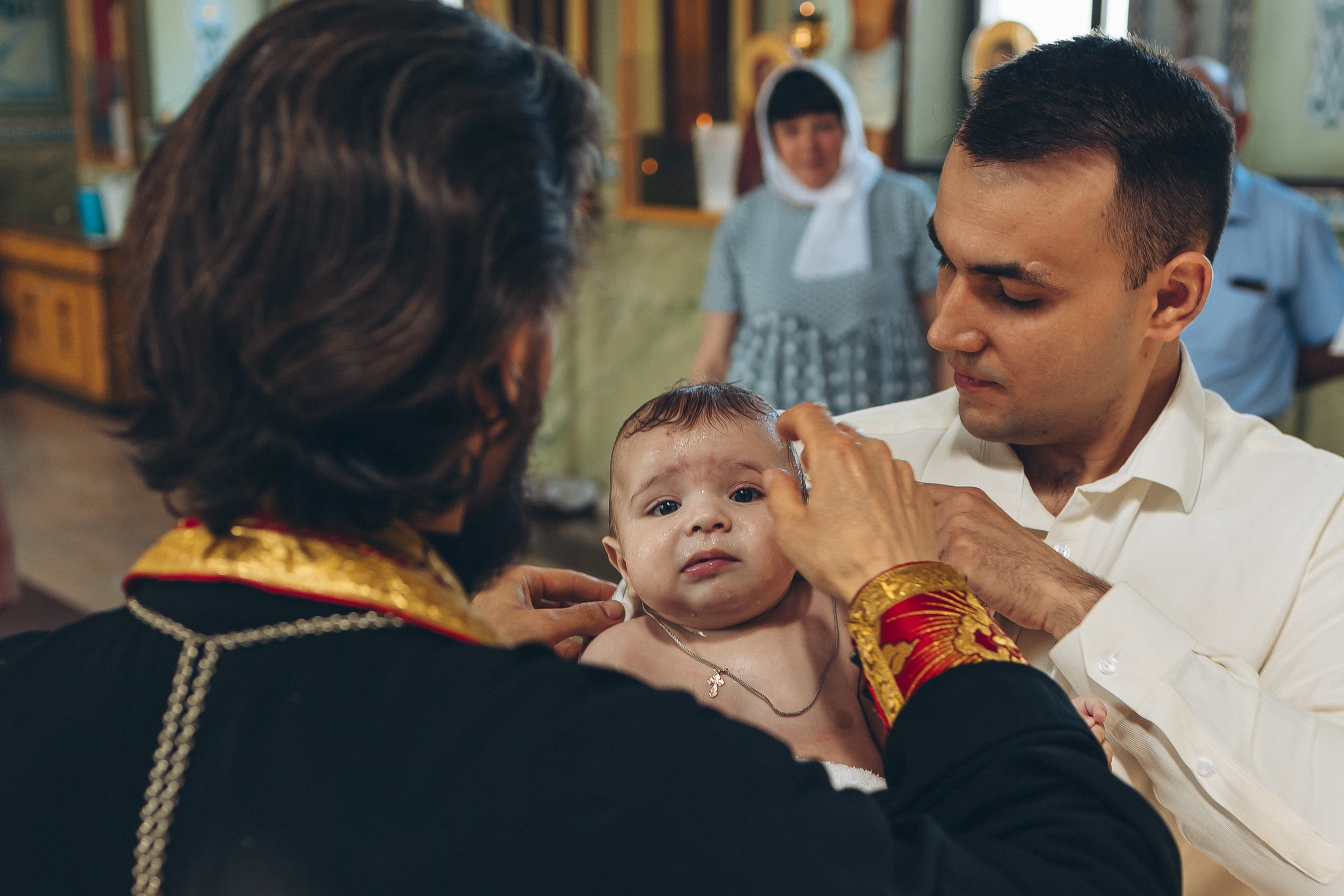 Крещение Тимофея. Семейный фотограф в Волгодонске Краченцева Анна