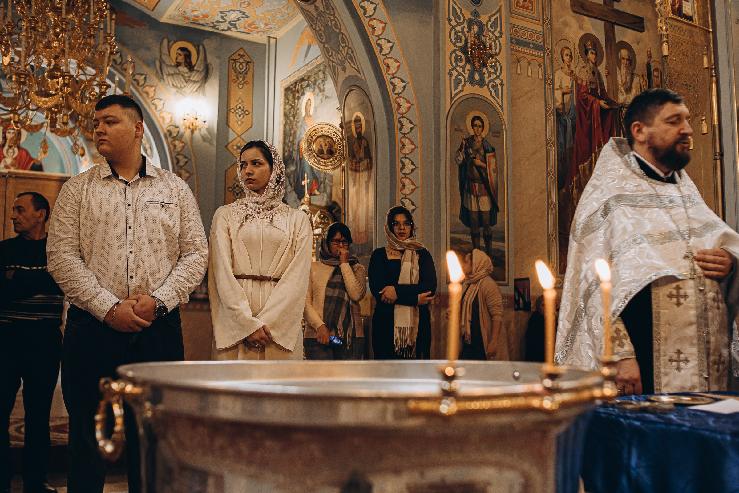 Крещение Виолетты. Семейный фотограф в Волгодонске Краченцева Анна