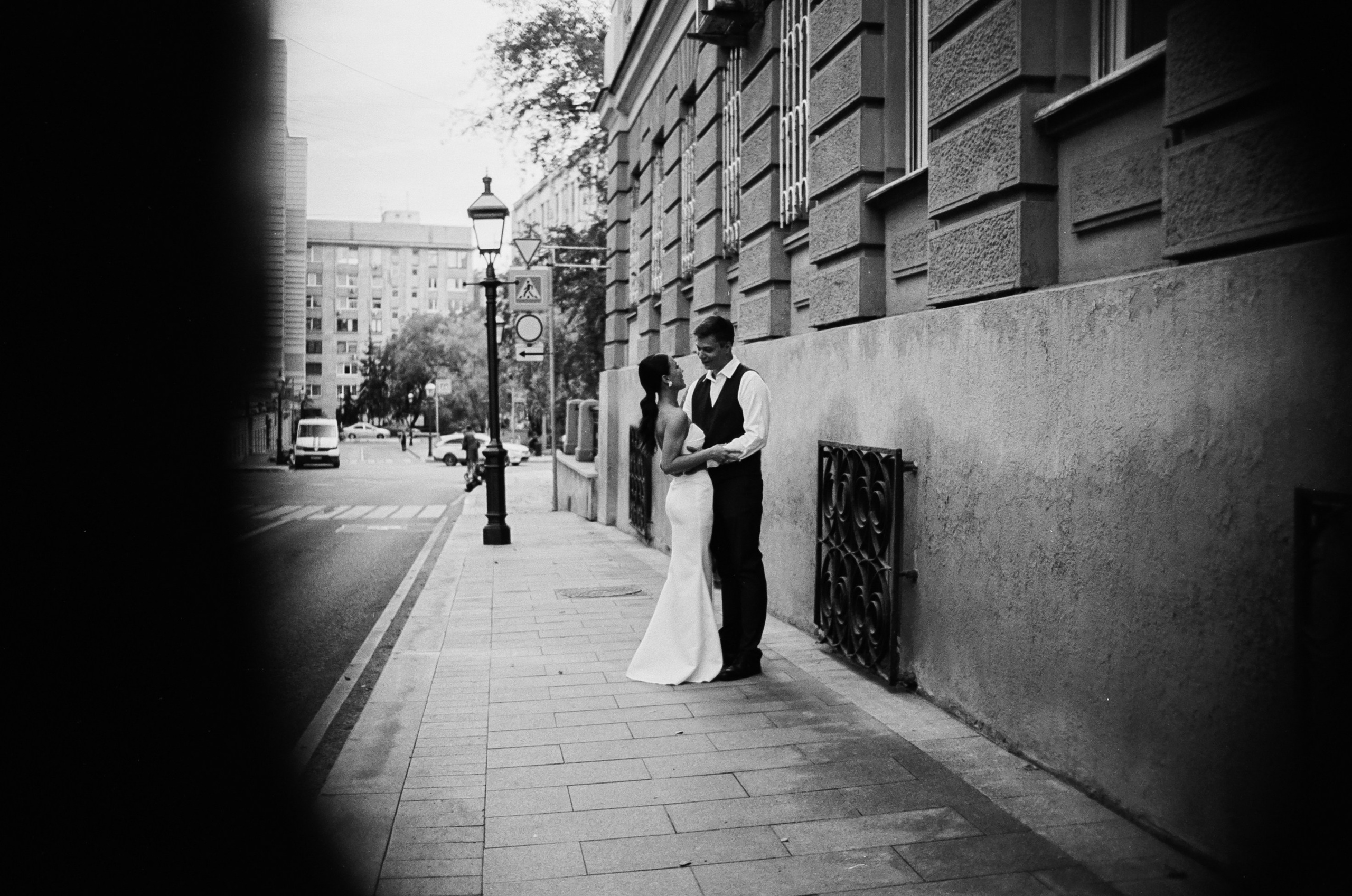 Плёночная фотосъемка свадьбы в Москве. Жуков Илья  свадебный фотограф в Москве