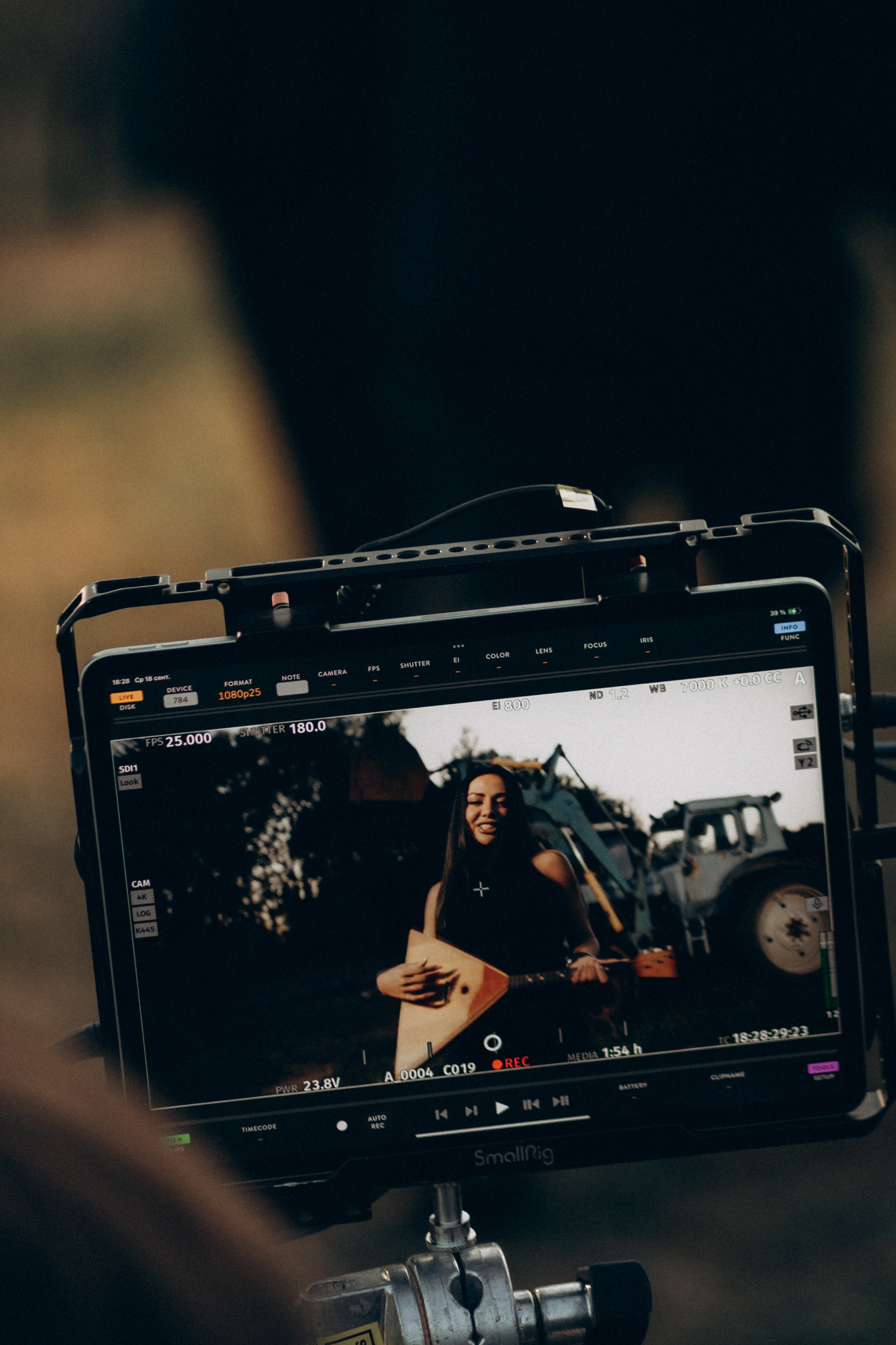 Jannet — балалайка (бэкстейдж к клипу). Фотограф НОГИНСК, Москва, Анастасия Белая