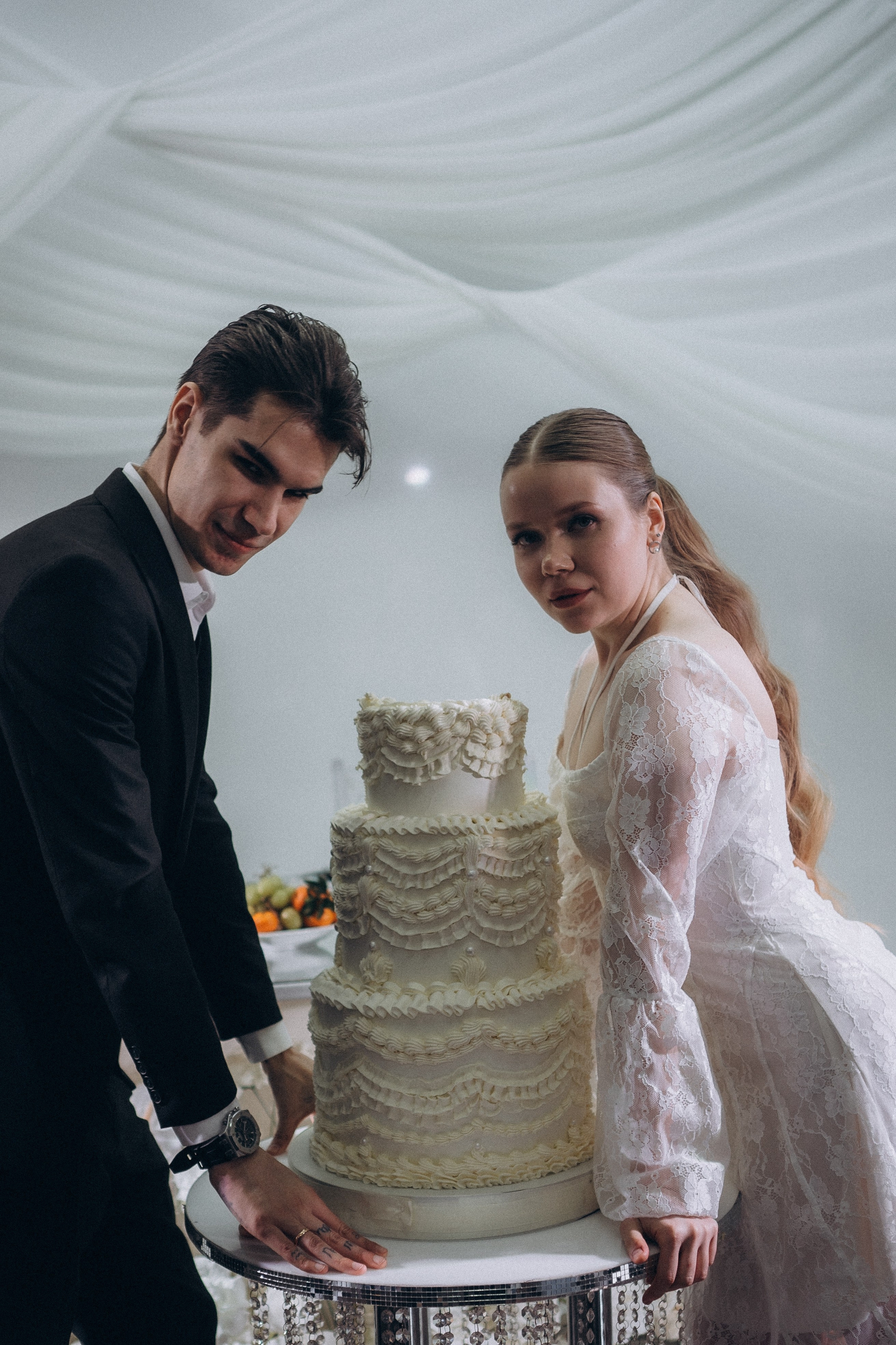 СВАДЕБНЫЙ ТОРТ. ФОТОСЕСИИЯ БАНКЕТА (СНЯТО В СИБИРЕ В НИЖНЕВАРТОВСКЕ). Профессиональный фотограф, Санкт-Петербург — Виктория Богомолова