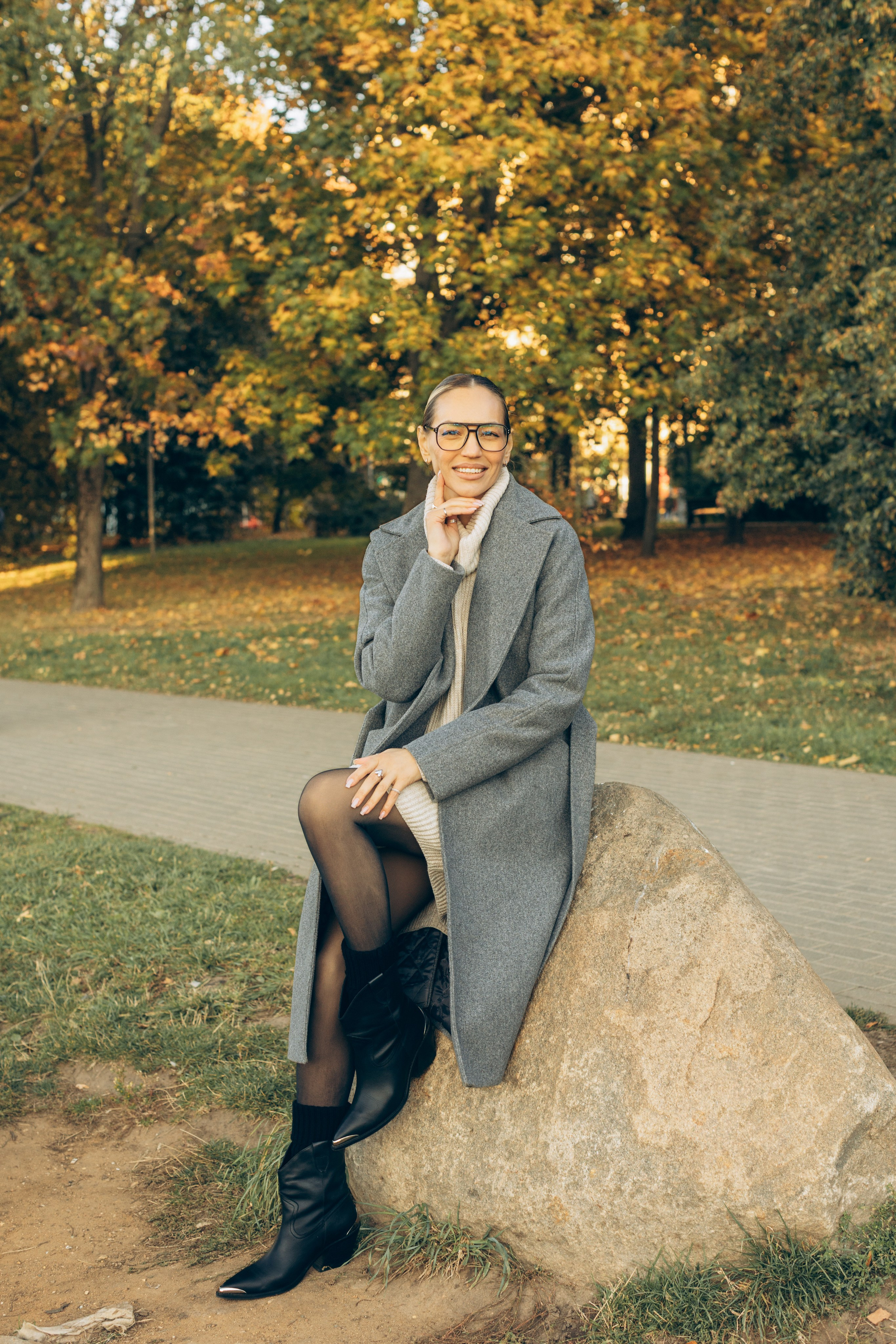 Осень в парке. Свадебный и семейный фотограф Москва и Московская область