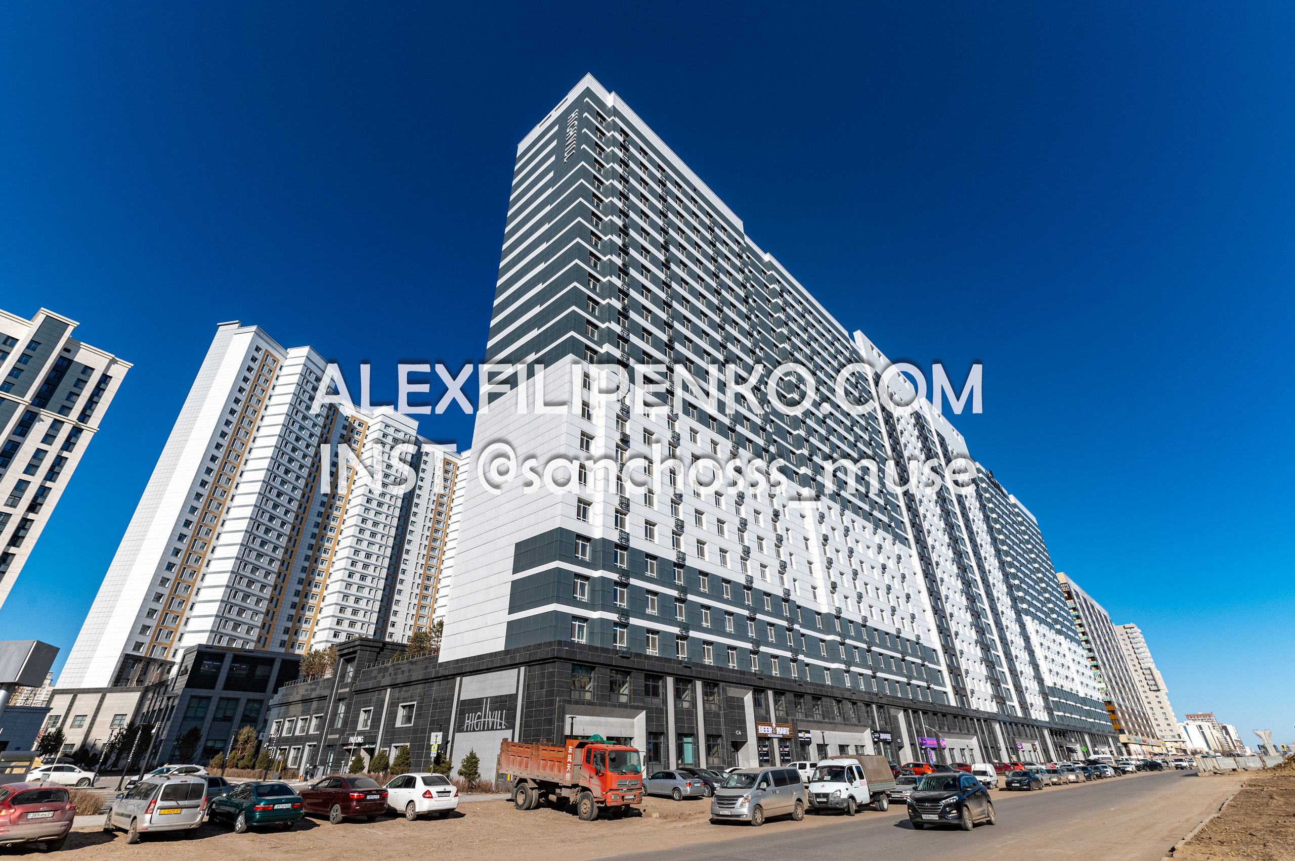 Highvill Ishim. Фотограф интерьера недвижимости и архитектуры в Астане