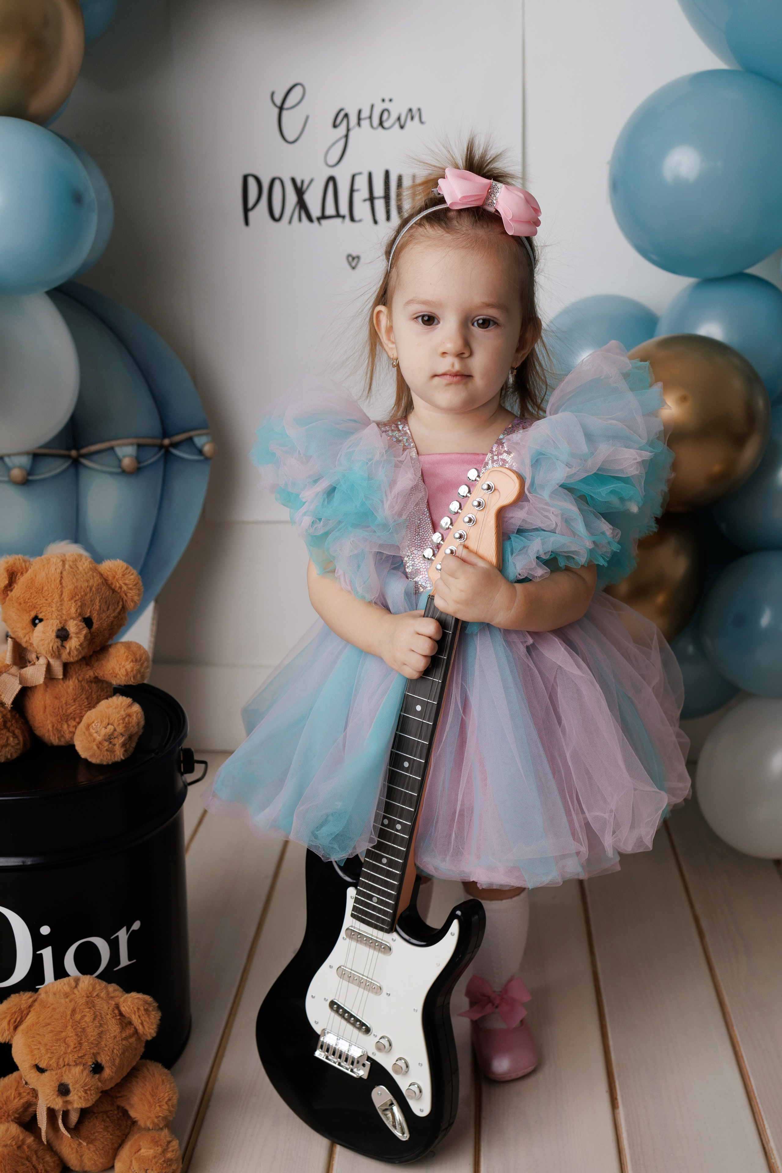 Ксюше 2 годика. Фотограф новорожденный малышей Новосибирск