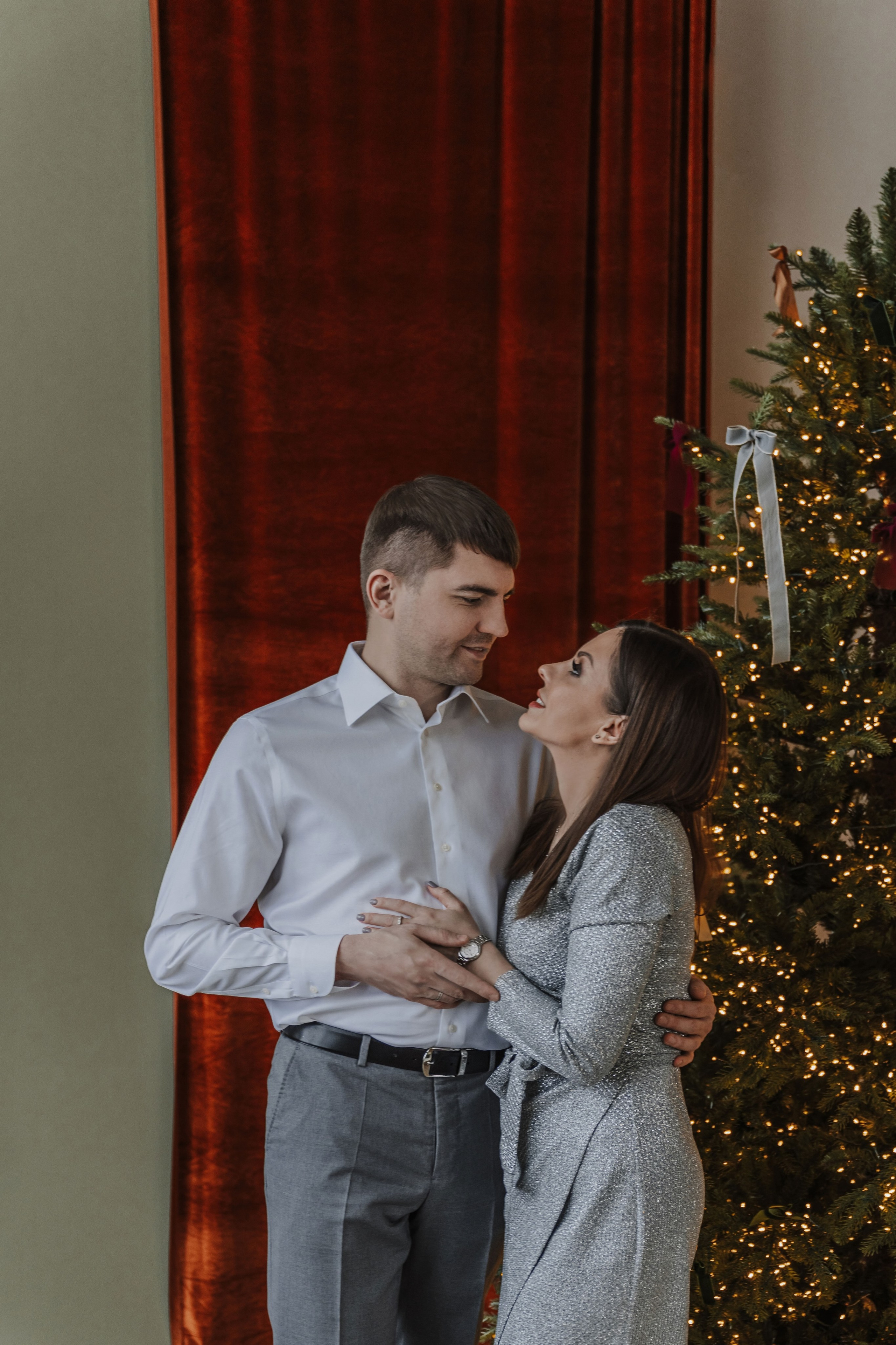 Michail, Ekaterina and Masha. Christmas. Minsk. Olga Modjaro