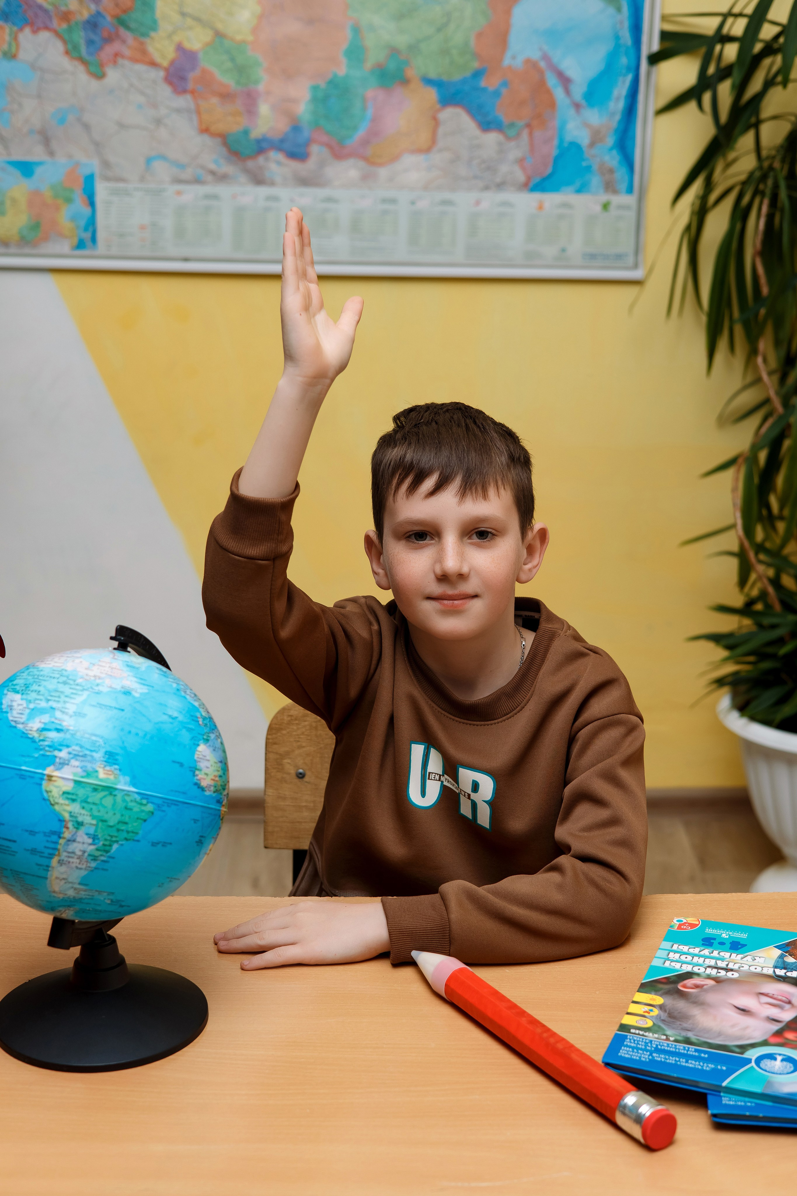 4 класс с. Барабаш. Фотограф Любовь Корниенко, Примоский край