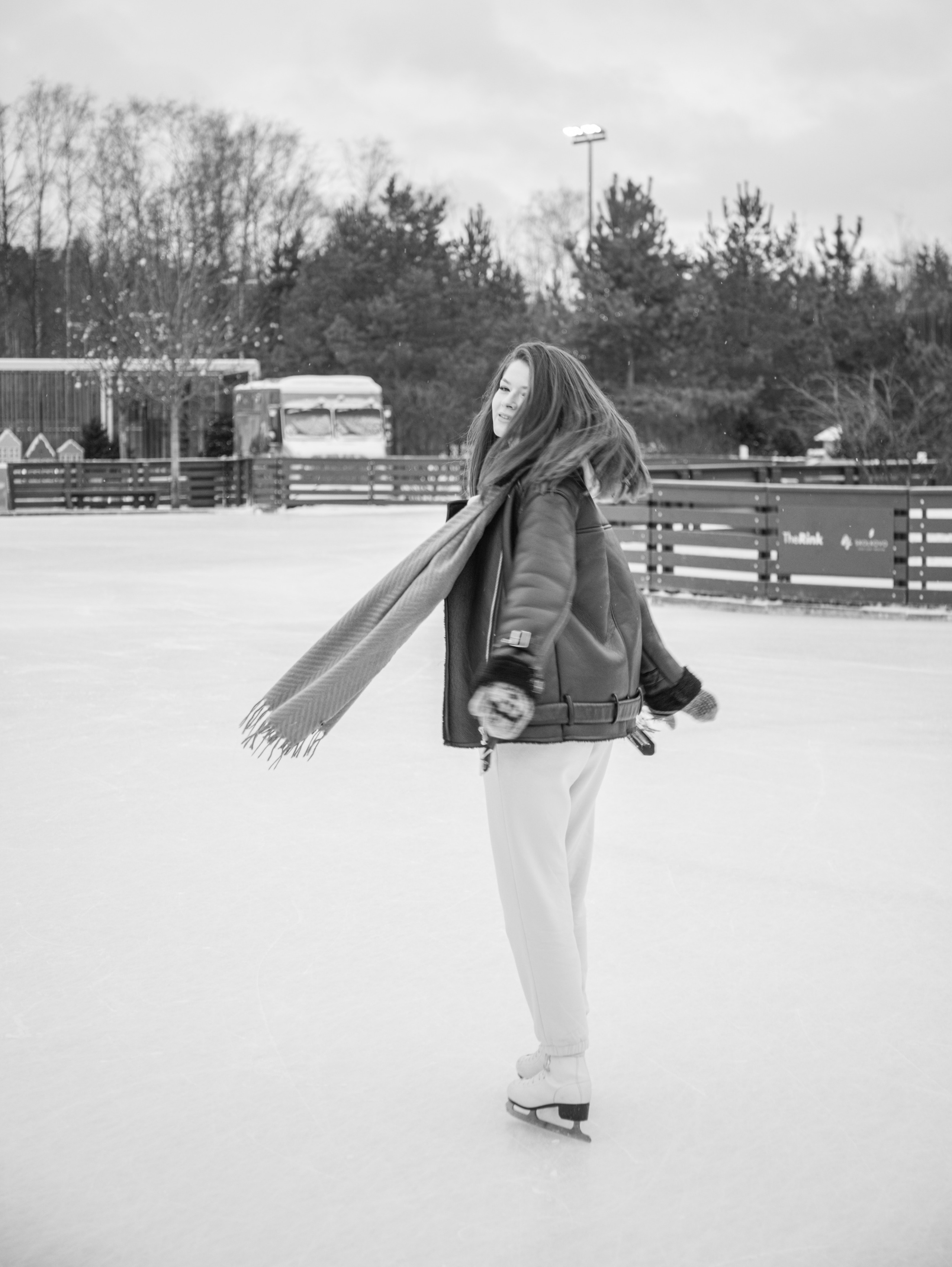 На катке. Свадебный и семейный фотограф в Москве Мила Широких