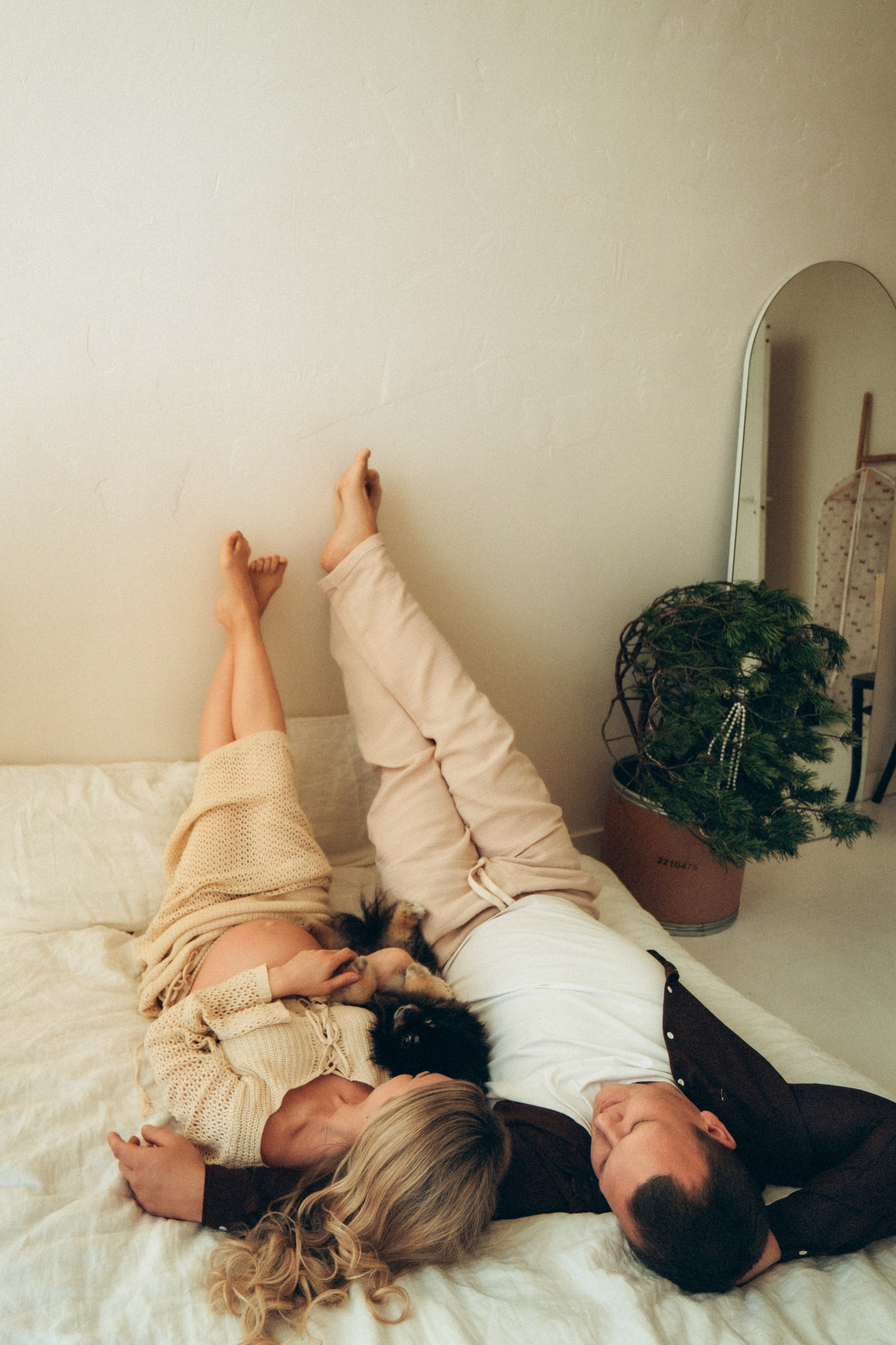 Лавстори новогодняя фотосессия беременности в Спб. Фотограф в Санкт-Петербурге Кристина Брянская