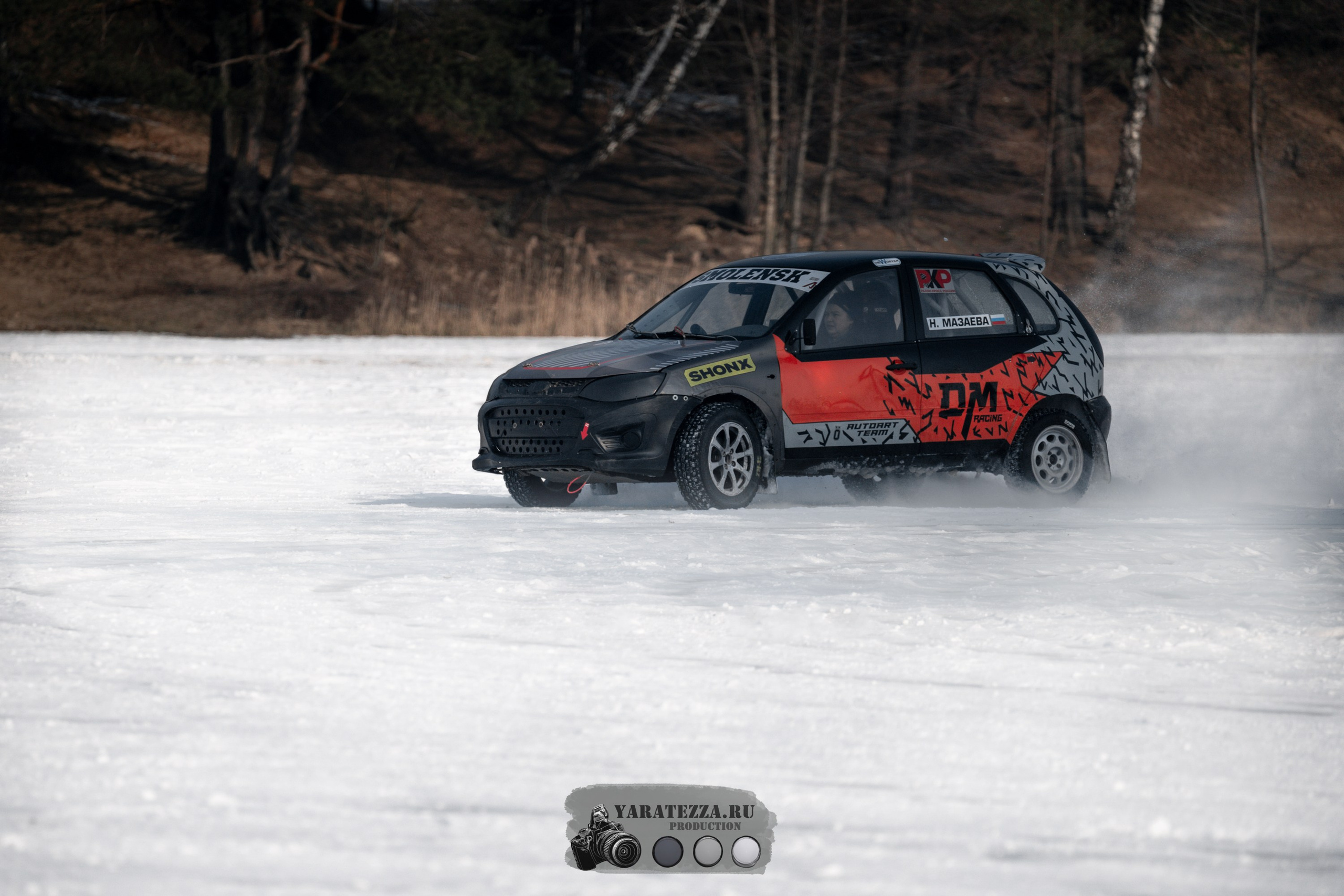 Тренировочный день на ледовой трассе. Yaratezza production