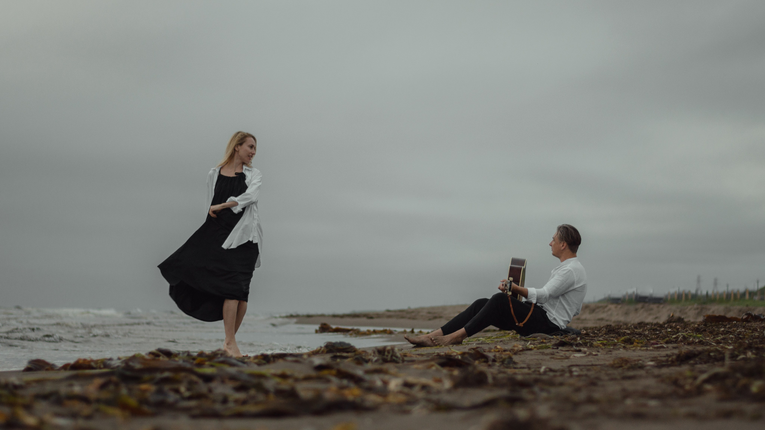 Съёмка пары в танце